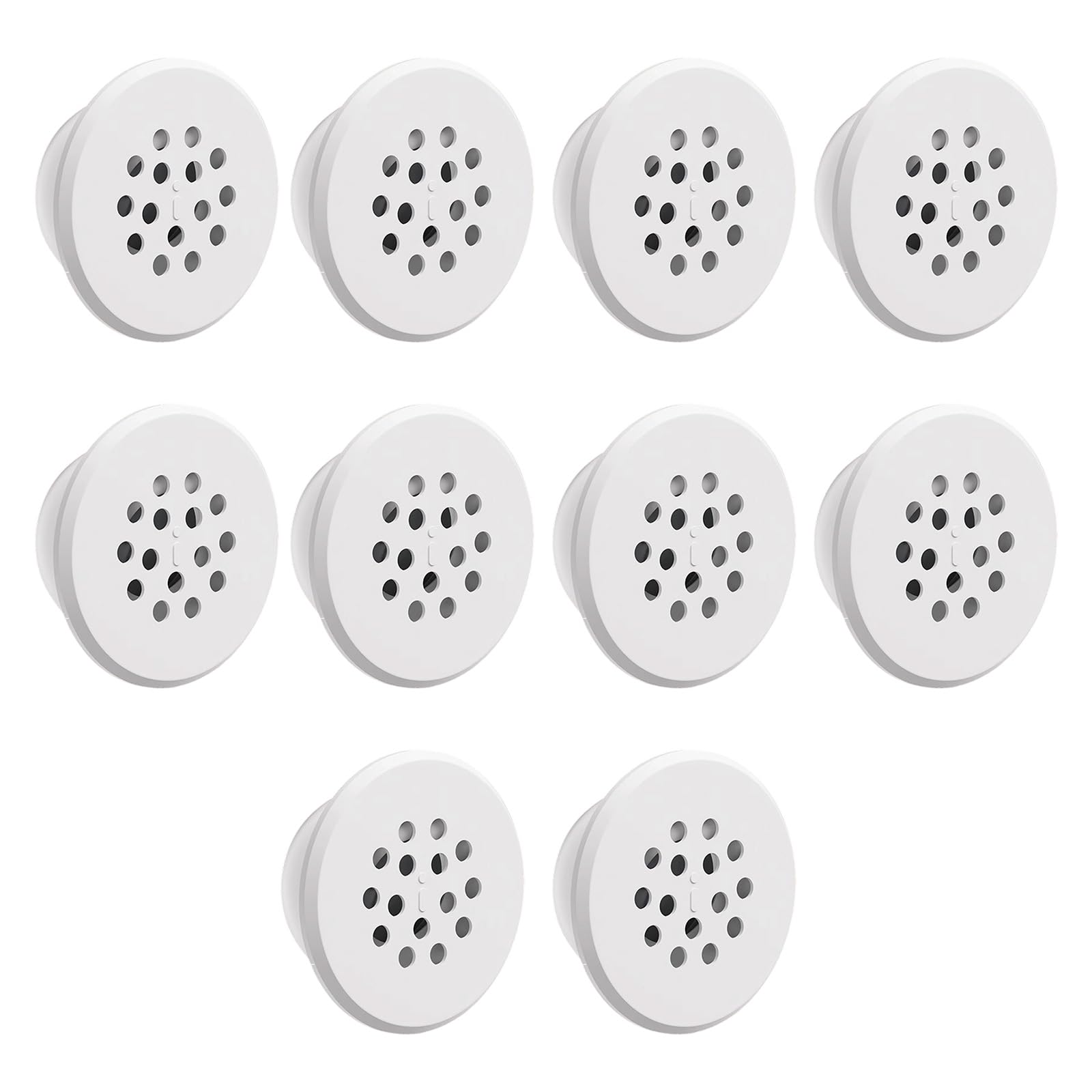 Of 10 Decorative Overflows Hole Cover Sink Stoppers Stylish Appearance Enhancing Bathroom Aesthetics for Sink Plugs