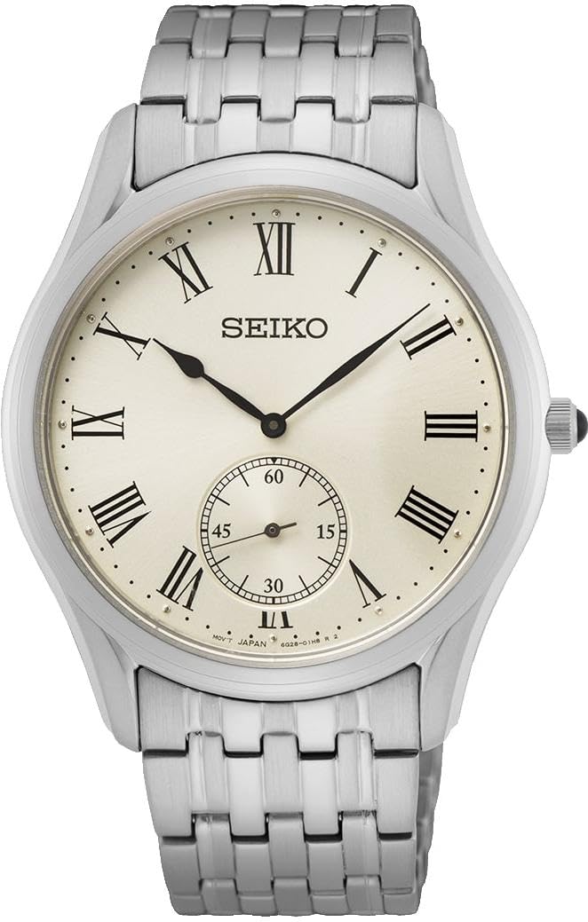 Seiko Men Analog Automatic Watch with Stainless Steel Strap SRK047P1