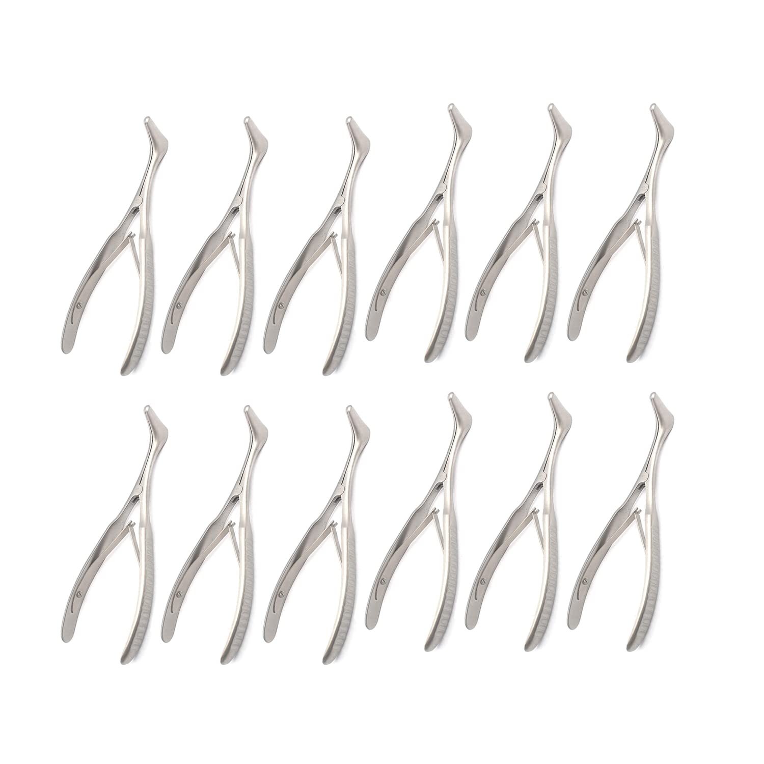 WellnessD'Light - Lot of 12 Pcs Small Vienna Nasal Speculum ENT Instruments Stainless Steel Premium Quality