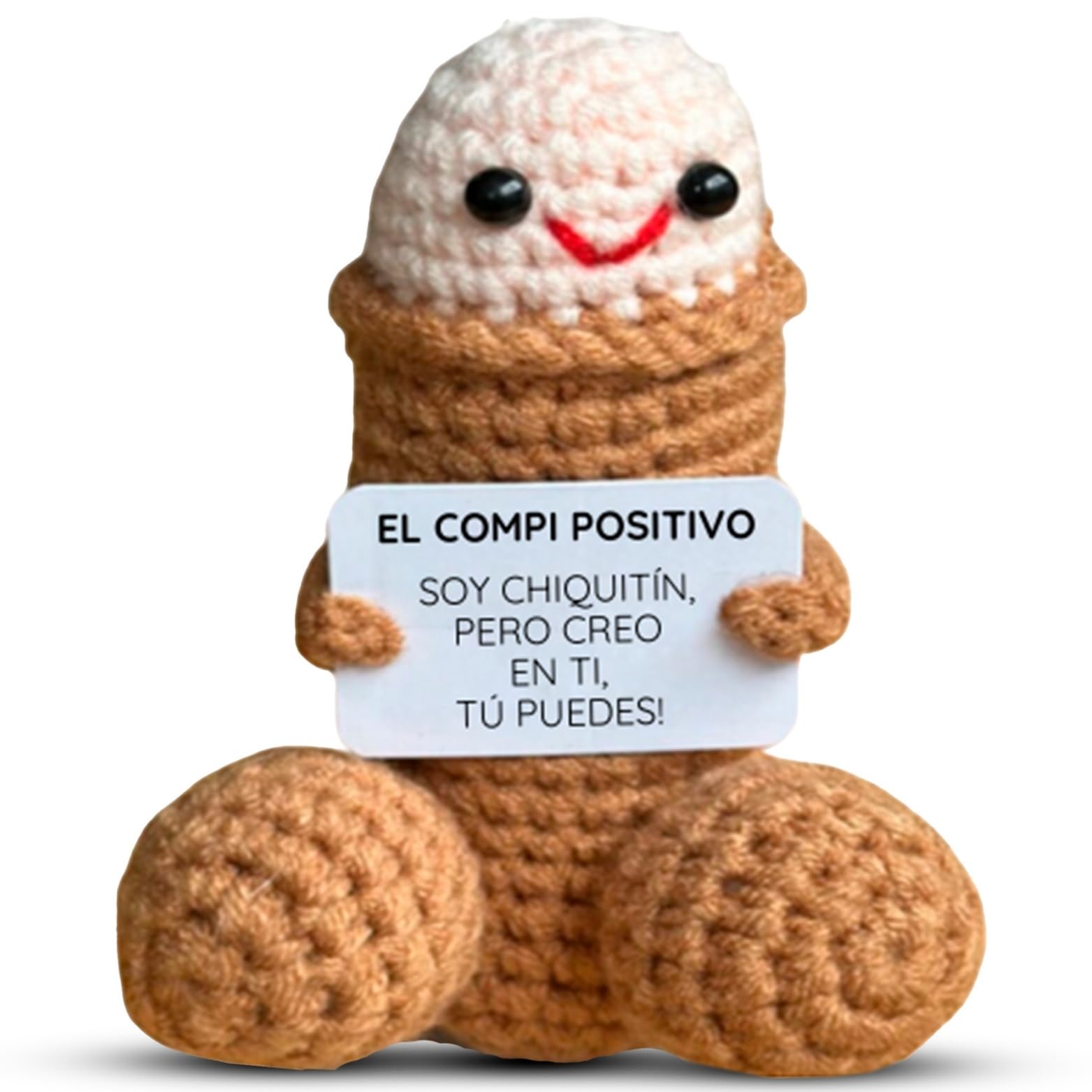 LOS BUEN ROLLITO® Regalo Original y Divertido Amigos Positivos | Idea Graciosa, Cumpleaños Hombre Mujer Pareja | Regalo Decoración Casa, Oficina (El Compi)