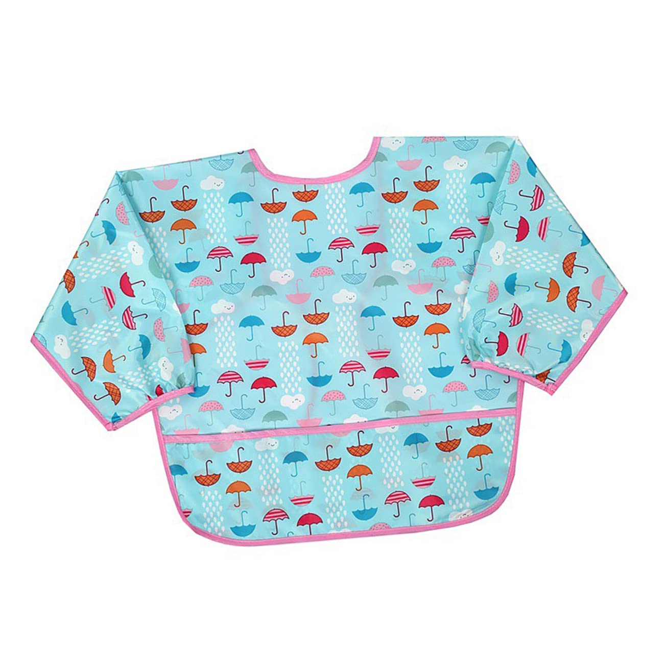 BESTonZON 2stücke Wasserdichte Langarm-babyschürze Für Malen Und Kochen Essschürze Für Junge Mädchen Wiederverwendbar Und Leicht Zu Reinigen