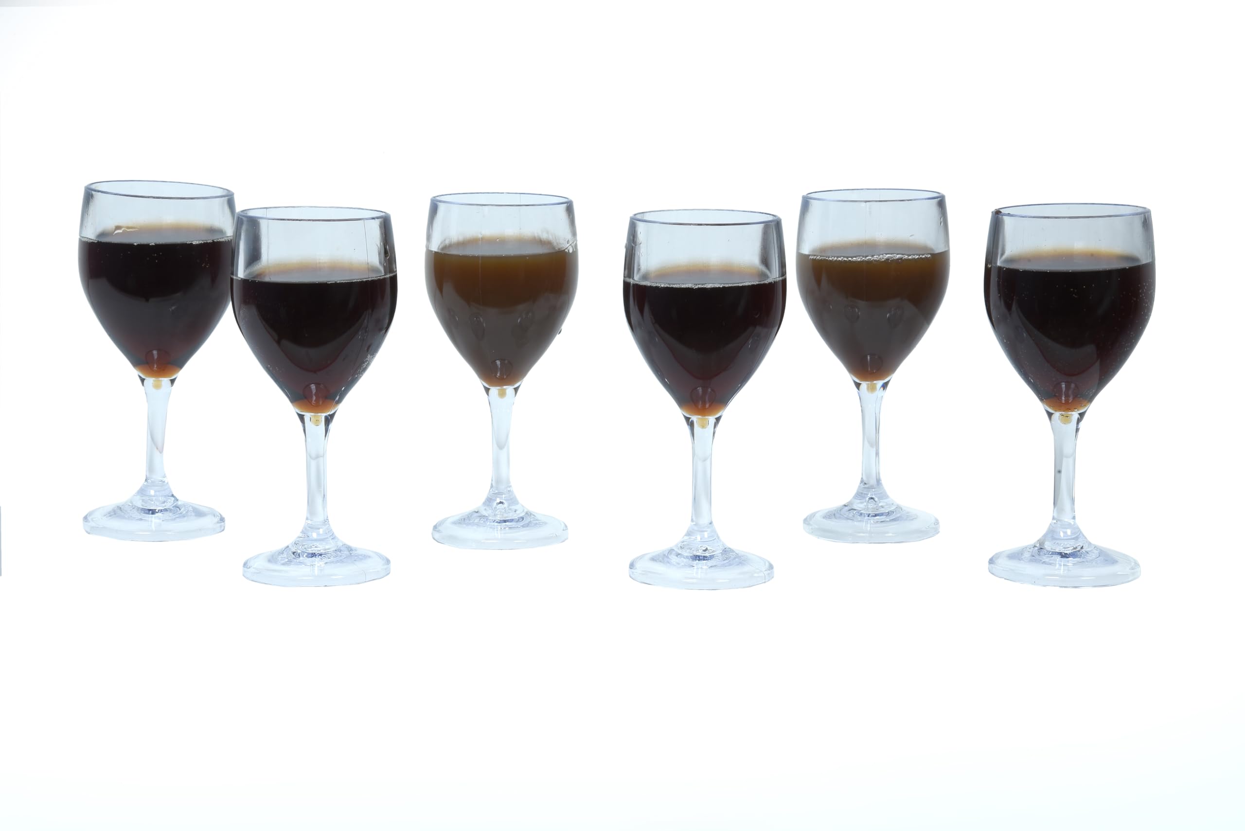 Durable Polycarbonate Wine Glasses - Pack of 24 -1 Durable Polycarbonate Wine Glasses - Pack of 24 -1