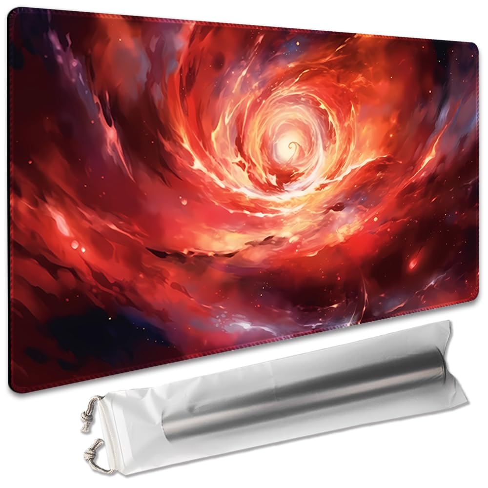 Board Game 14x24in MTG Playmat Compatible for OCG CCG RPG TCG Playmats (Passionate Flame) โ image 1