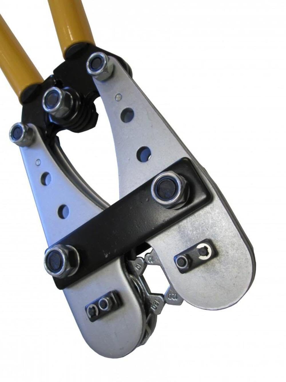 Pinza crimpatrice meccanica 10-120 mm² giallo