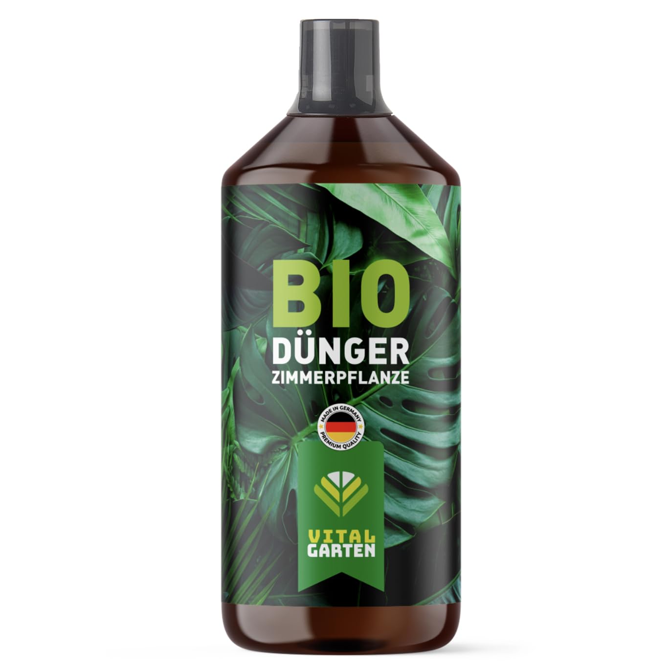 VitalGarten Hochwertiger Zimmerpflanzen BIO Dnger  Konzentrat fr  gesunde Indoor-Pflanzen - Spezial Grnpflanzendnger - sorgt fr Wachstum &  satte Farben, Flssigdnger natrlich & effektiv. : Amazon.de: Gewerbe,  Industrie & Wissenschaft