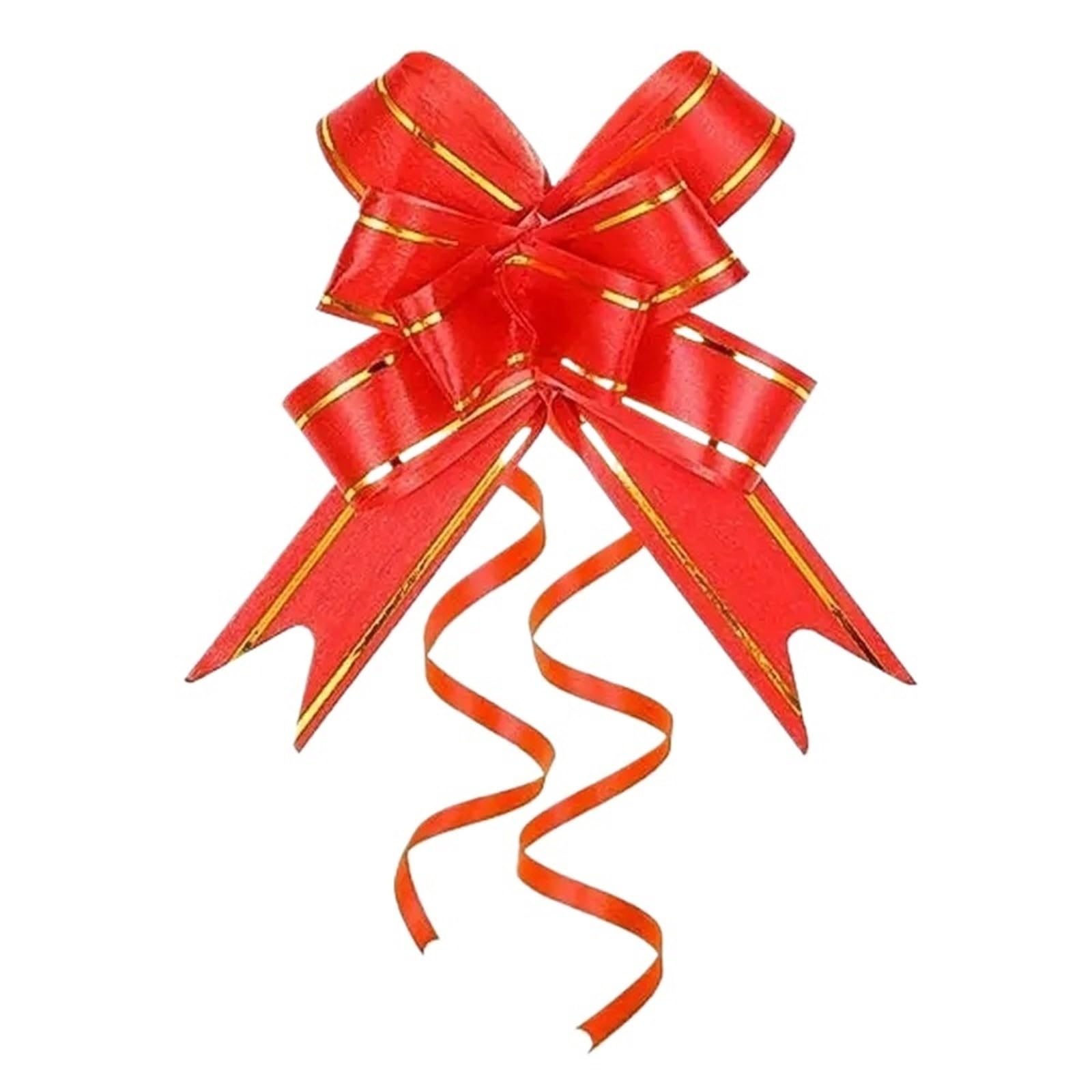 Schleifen zum Verpacken von Geschenken, 160/400 Stück, bunte Geschenkverpackung, Schleifen, Halloween, Weihnachtsdekoration, Hochzeit, Geburtstag, Jahrestag, Party (400 Stück, rot)
