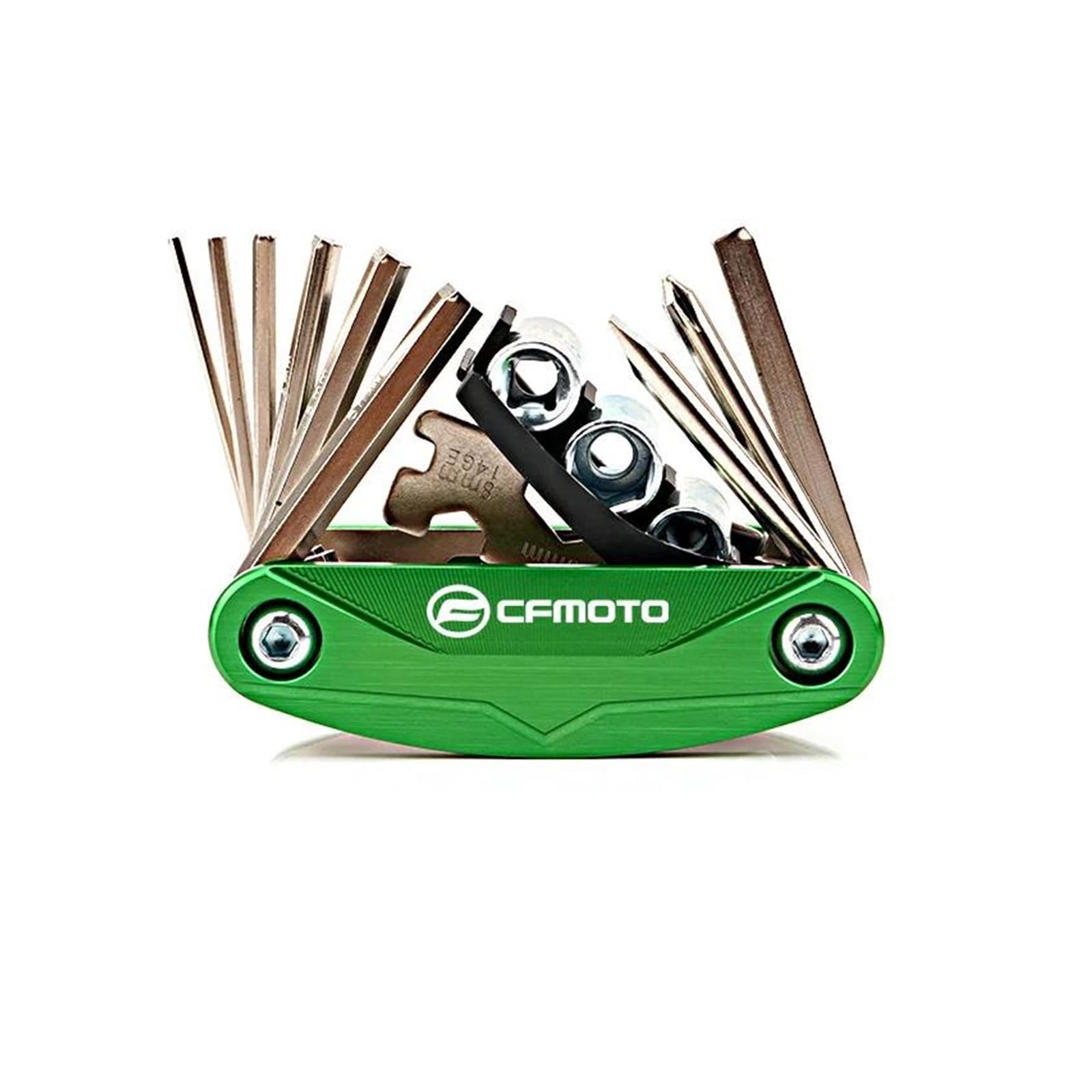Screwdriver Wrench Screwdriver Set for CFMOTO 150 250 300 400 650 NK 650MT 800MT 700CL-X(Green)