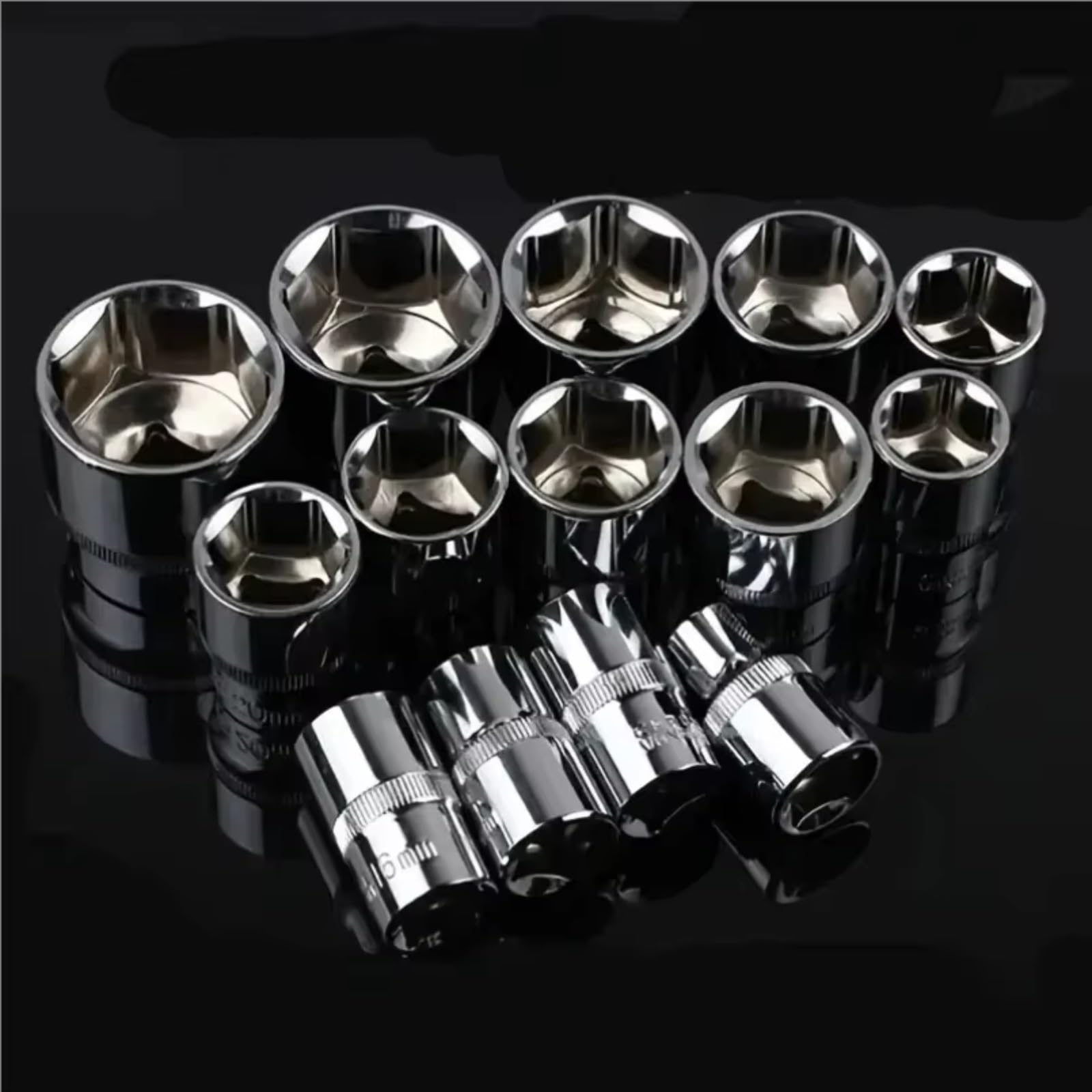 Set attrezzi da officina Set Di Chiavi A Bussola Hardware Per Auto Barca Moto Bicicletta Strumento Riparazione Biciclette Presa Corta A Cricchetto Strumenti Di Riparazione Automatica