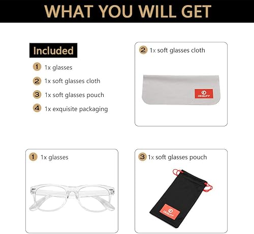 Miniatura 7 de DeBuff - Gafas de bloqueo de luz azul para niños y niñas, bloqueadores de luz azul de 3 a 12 años