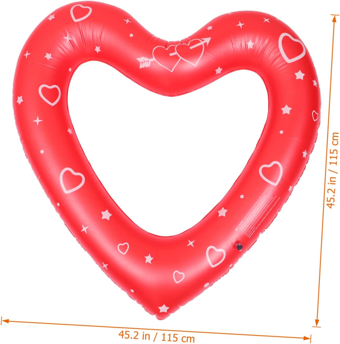 Love Swimming Ring Tanning Pool Lounger Inflatable Pool Heart Shaped Pool Float Pool Floats Heart Shaped