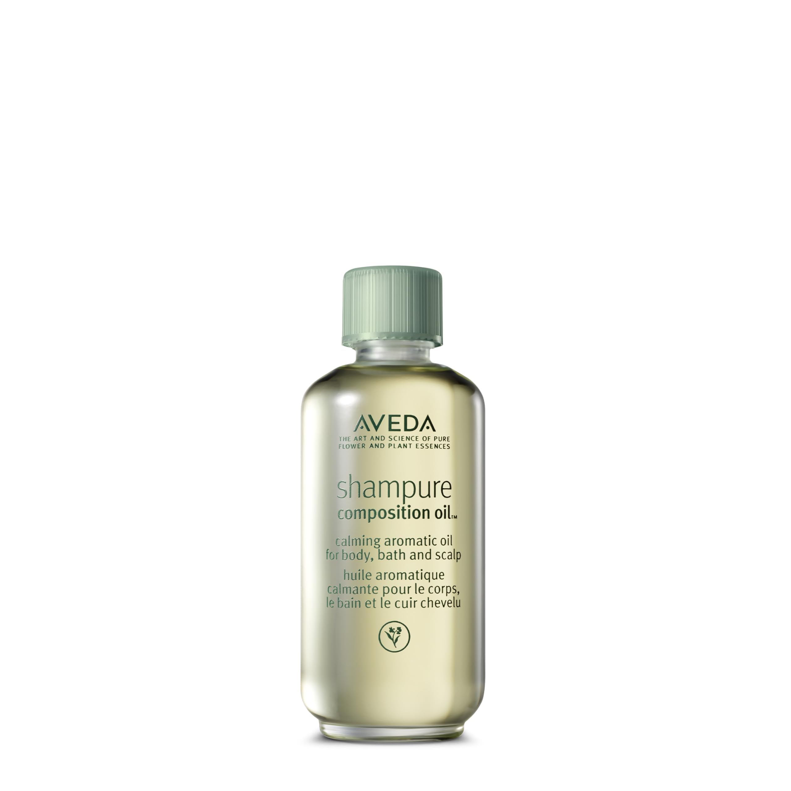 Shampure Composition Oil | Bath, Body & Scalp | with Meadowfoam Oil & Certified Organic Sunflower | Calming Aroma of Certified Organic Lavender, Petitgrain, Ylang Ylang, 50ml