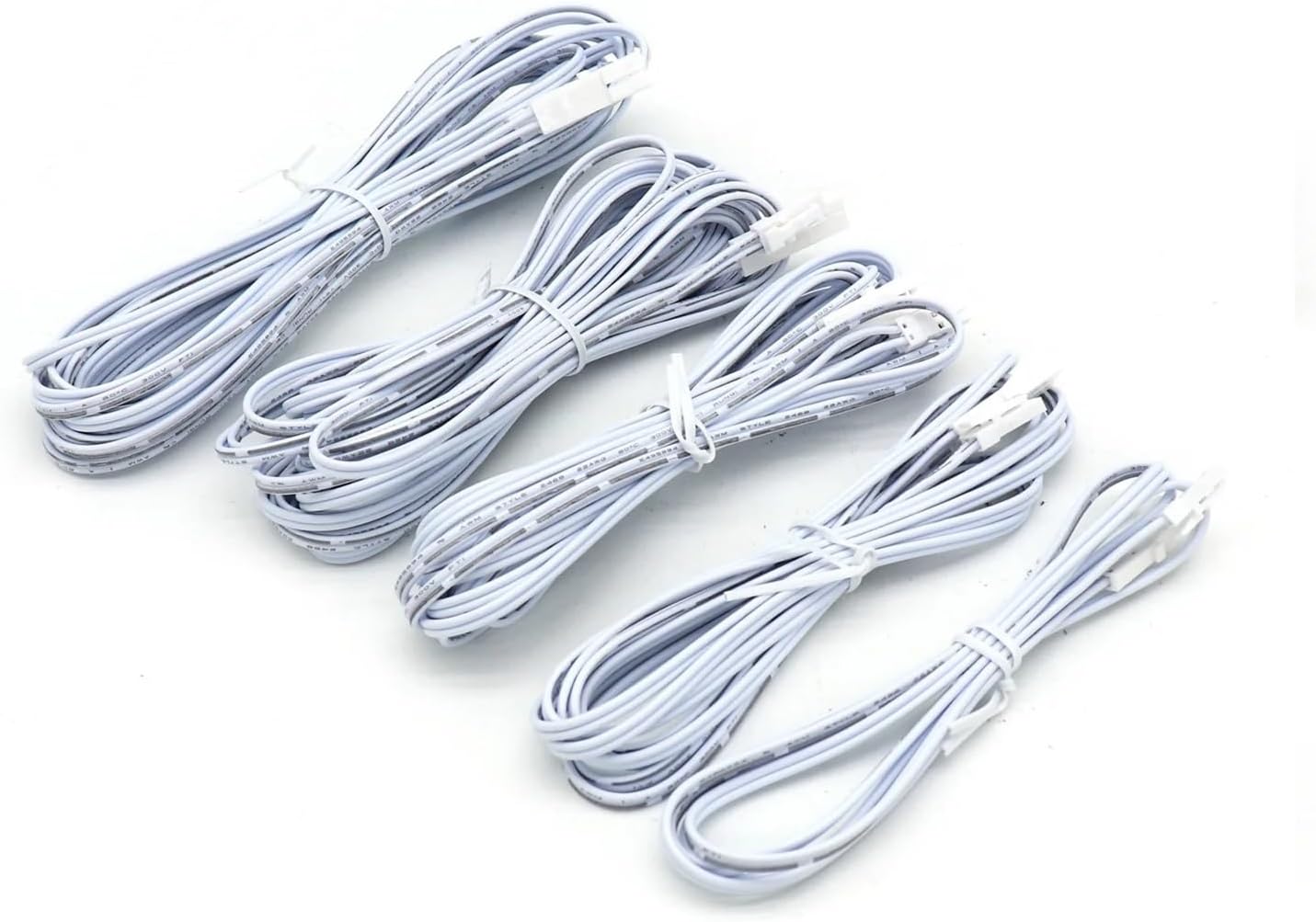2ピン 1m 2m 3m 5m 6m 22AWG オス-メス延長コード 3A(2 meter)