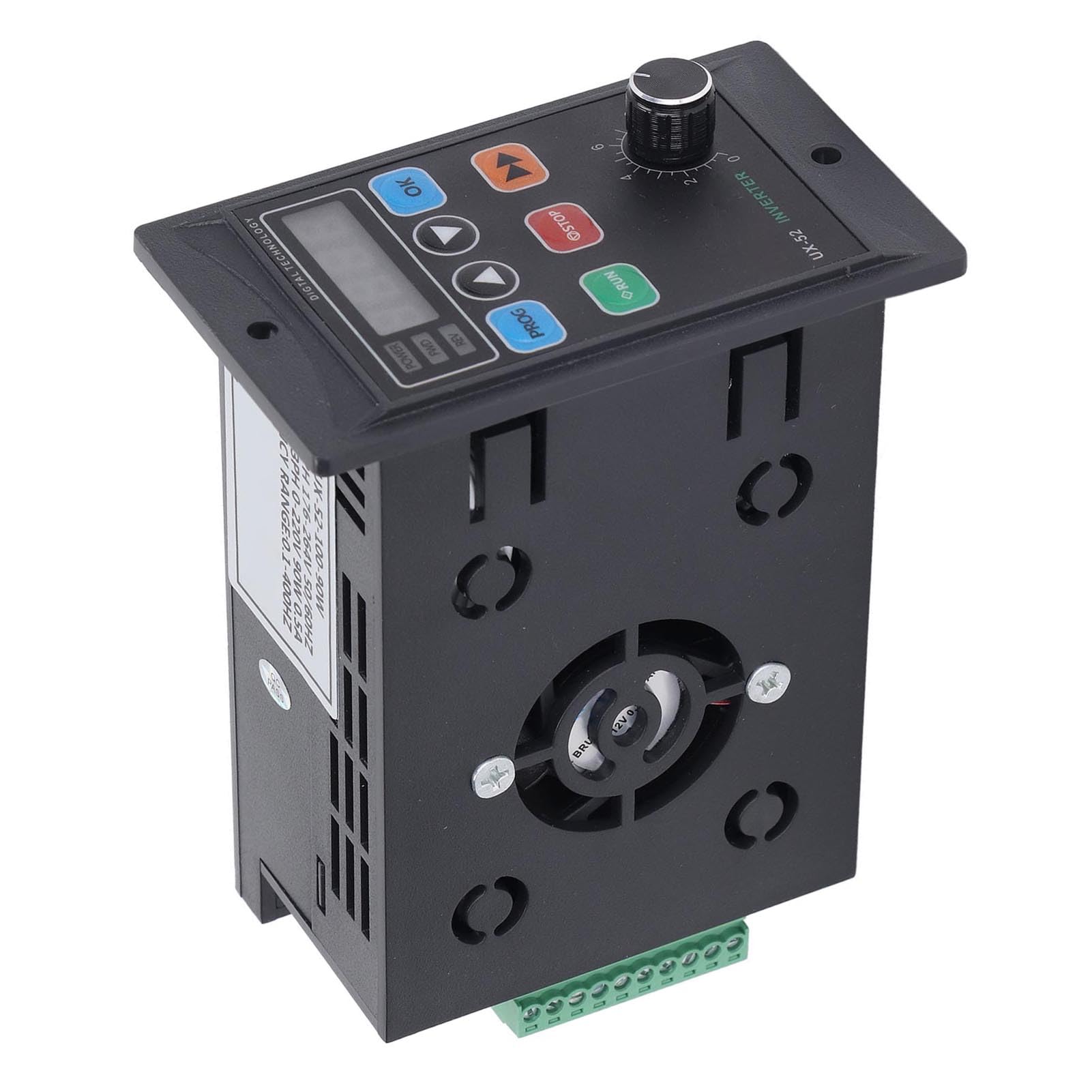 MYSWEETY Convertisseur de Fréquence VFD, Monophasé à Triphasé, 220V AC, 2,2 KW, 310A, avec Contrôle Vectoriel, PC Ignifuge