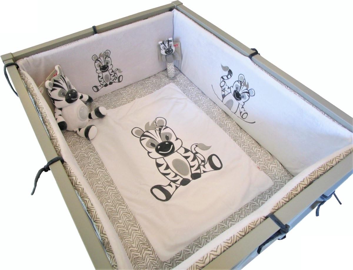 Steff - Zèbre - Tapis de Parc - 95x75 cm