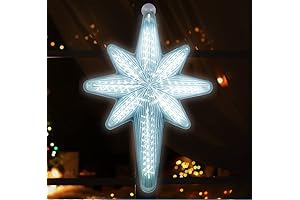3D Bethlehem Star Digital Flash Outdoor Nativity Light
