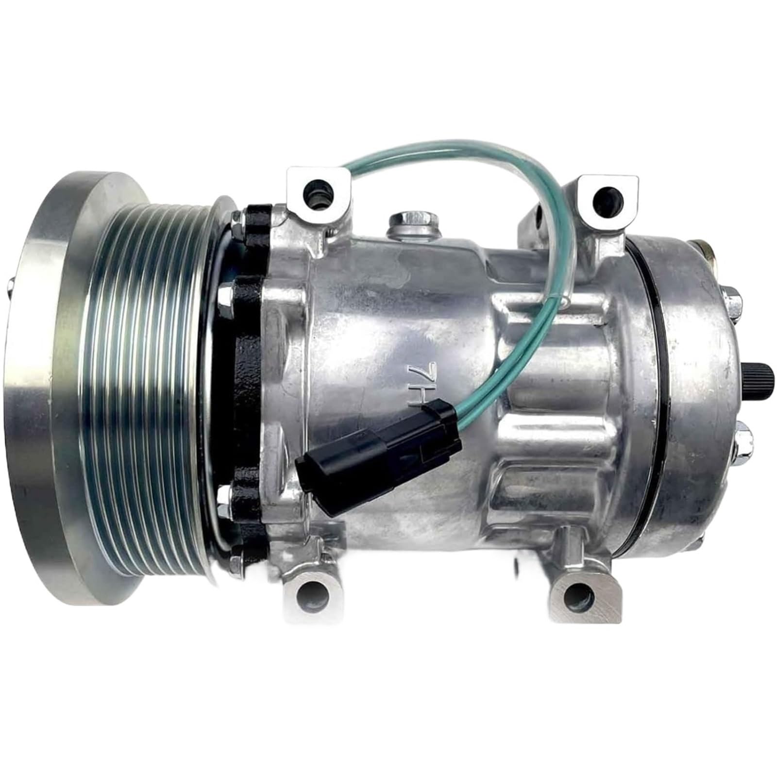 Compresor de aire acondicionado SD7H15 163-0872 A/C compatible con Caterpillar CAT 3126B C9 C11 C13 motor 950H 966G 973D cargador