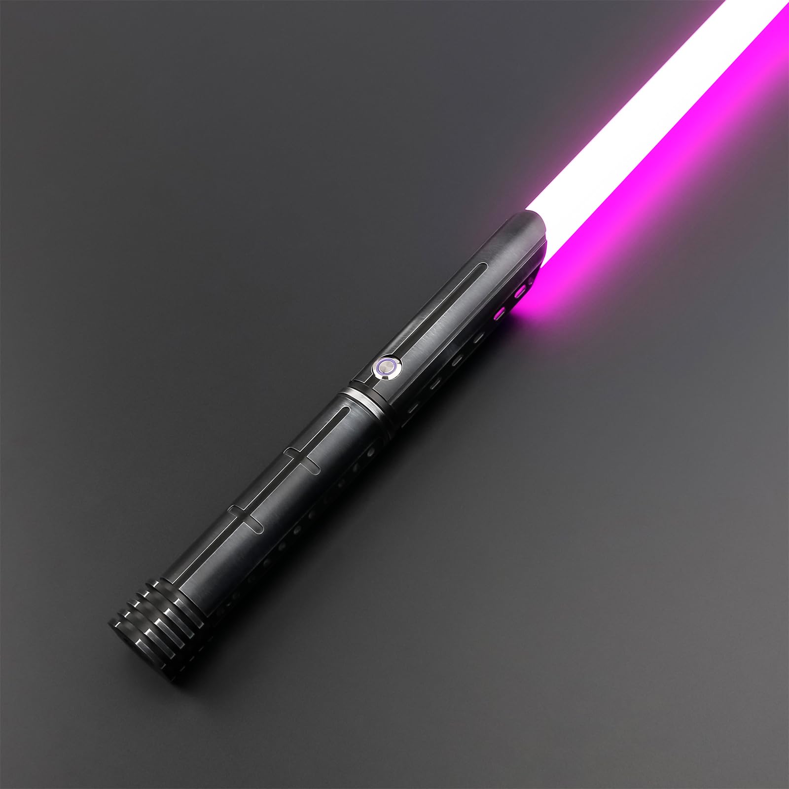 Lightsaber Dueling Light Saber 12 RGB Colors &16 Sound Fonts, Motion Control Force FX Lightsabers with Retro Weathered Handle, Light Sabers for Adults