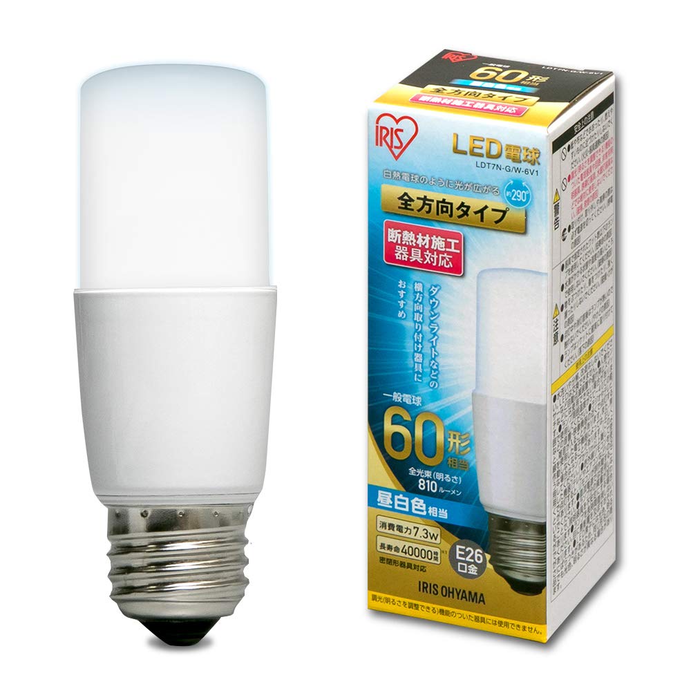 みんたす　　IRIS OHYAMA LEDLDFCL3240N 3個セット Amazon | 【節電対策】 アイリスオーヤマ(IRIS OHYAMA) LED電球