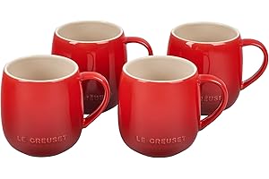 Le Creuset Set of 4 Heritage Stoneware Cups