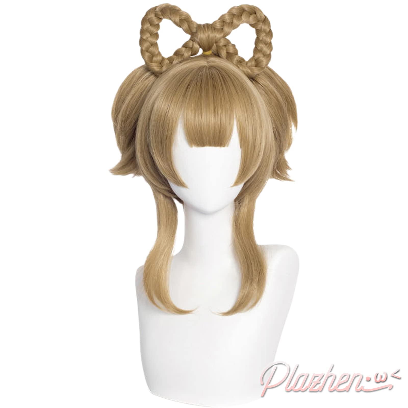 Amazon.co.jp: Plazhen 原神 ヨォーヨ コスプレ ウィッグ 鈴 髪飾り 