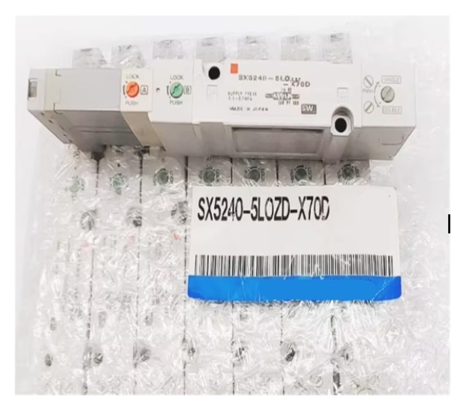 CLEUFWKO 1pcs Solenoid valve SX5140-5LOZ SX5140-5LOZD SX5240-5LOZ SX5240-5LOZD SX5140-5MZ(SX5140-5LOZD)