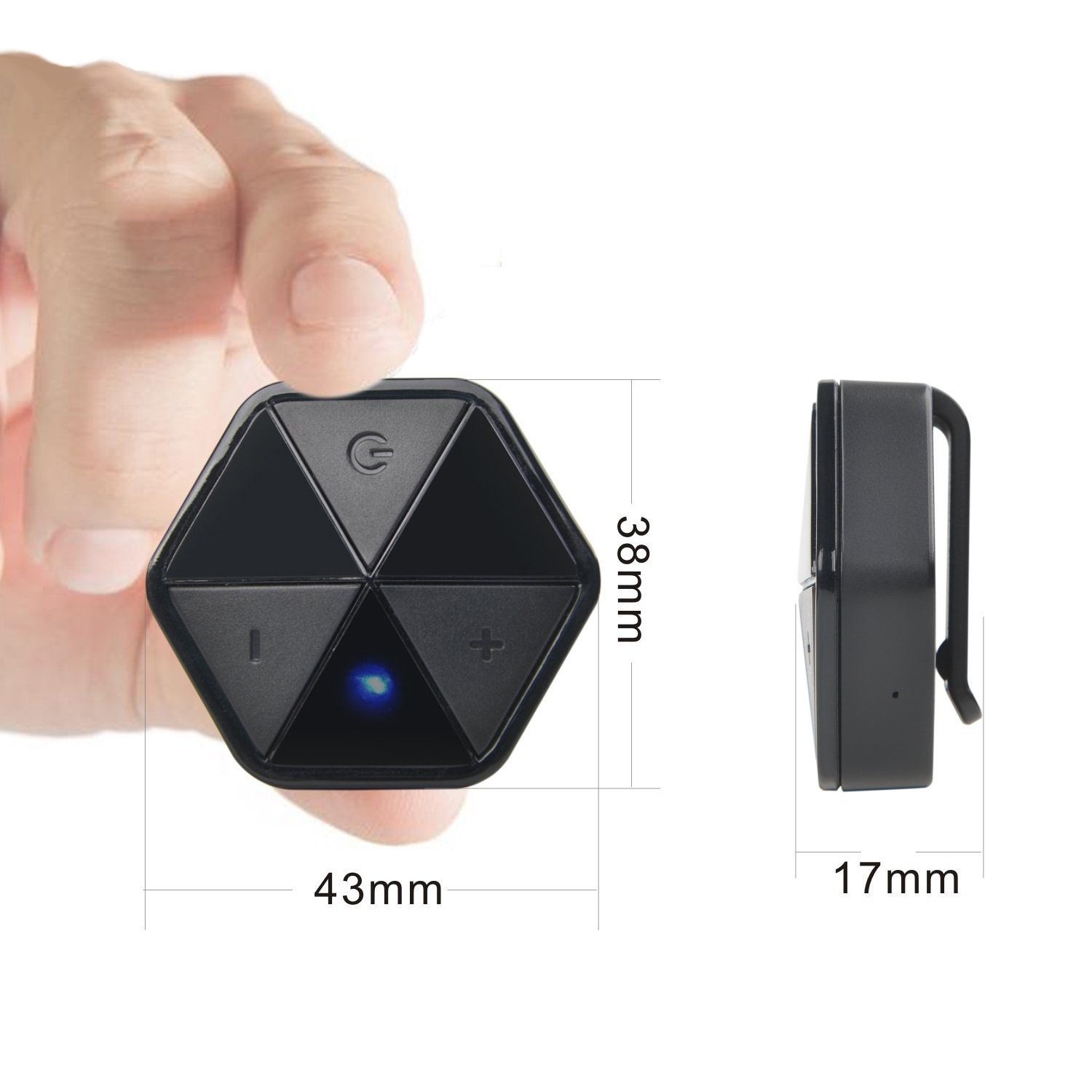 Audiocore Adapter Bluetooth AC815 HSP, HFP, A2DP, AVRCP Bluetooth V4.1, klasa II, mikrochip CSR BC8635