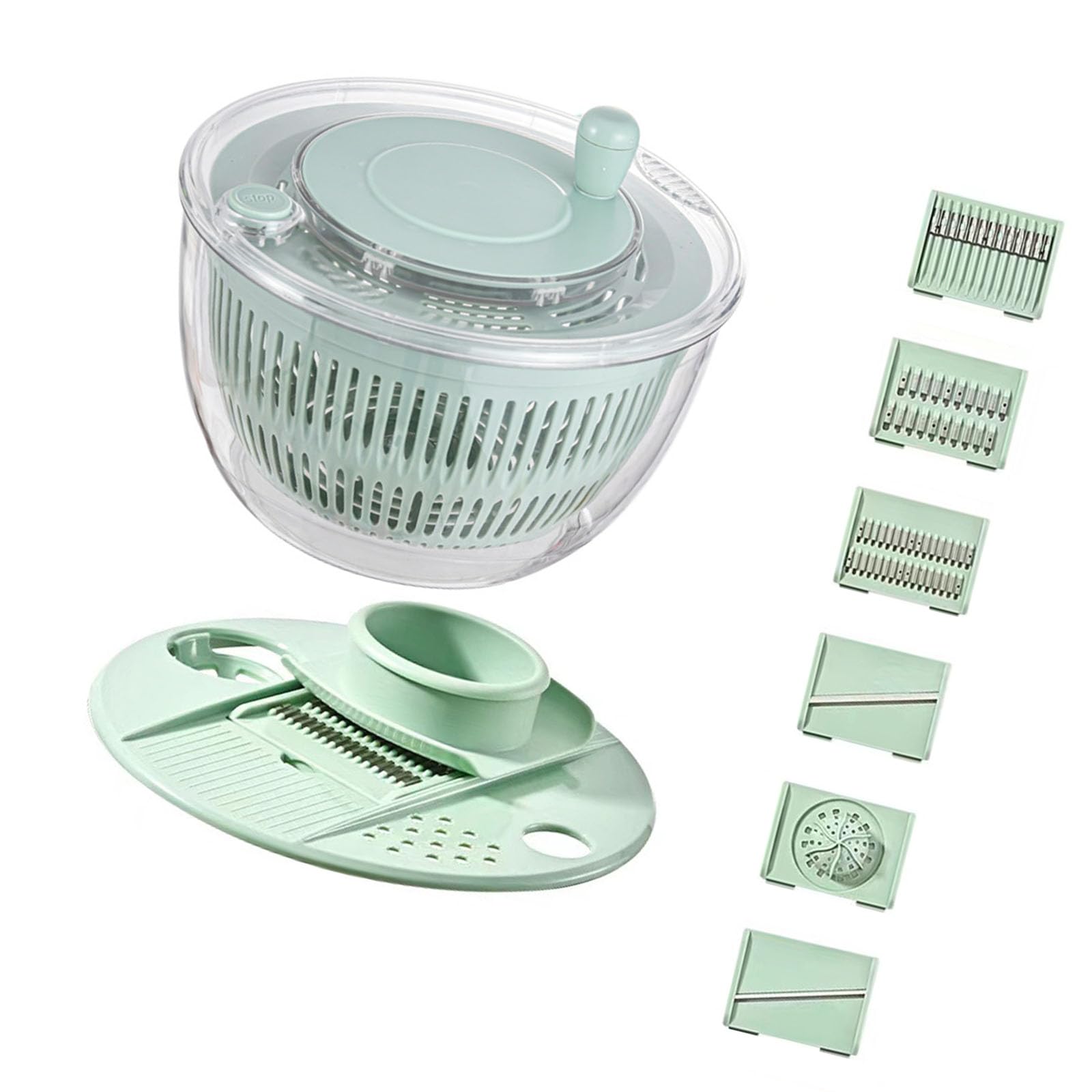 our fave Efficient Salad Spinner for New Greens and Fruits Featuring Quick Dry Technology and Stable Base Stable Base Salad Spinner