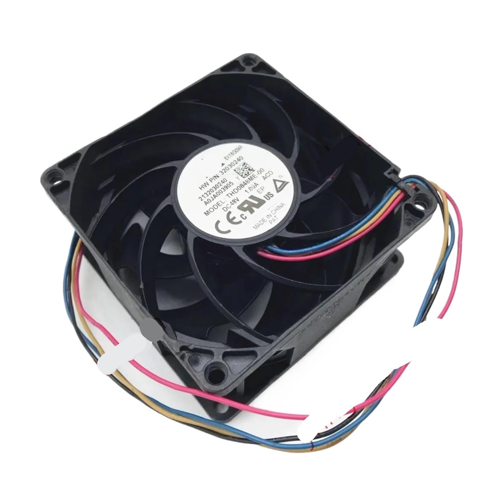 UITGVDQAT THD0848ME-00 DC 48V 1.00A 80x80x38mm 4-Wire Server Cooling Fan