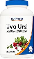 Vista 1 de Nutricost Uva Ursi Extracto 240 cápsulas para 240 porciones por botella - Vegetariano, sin gluten y sin OMG