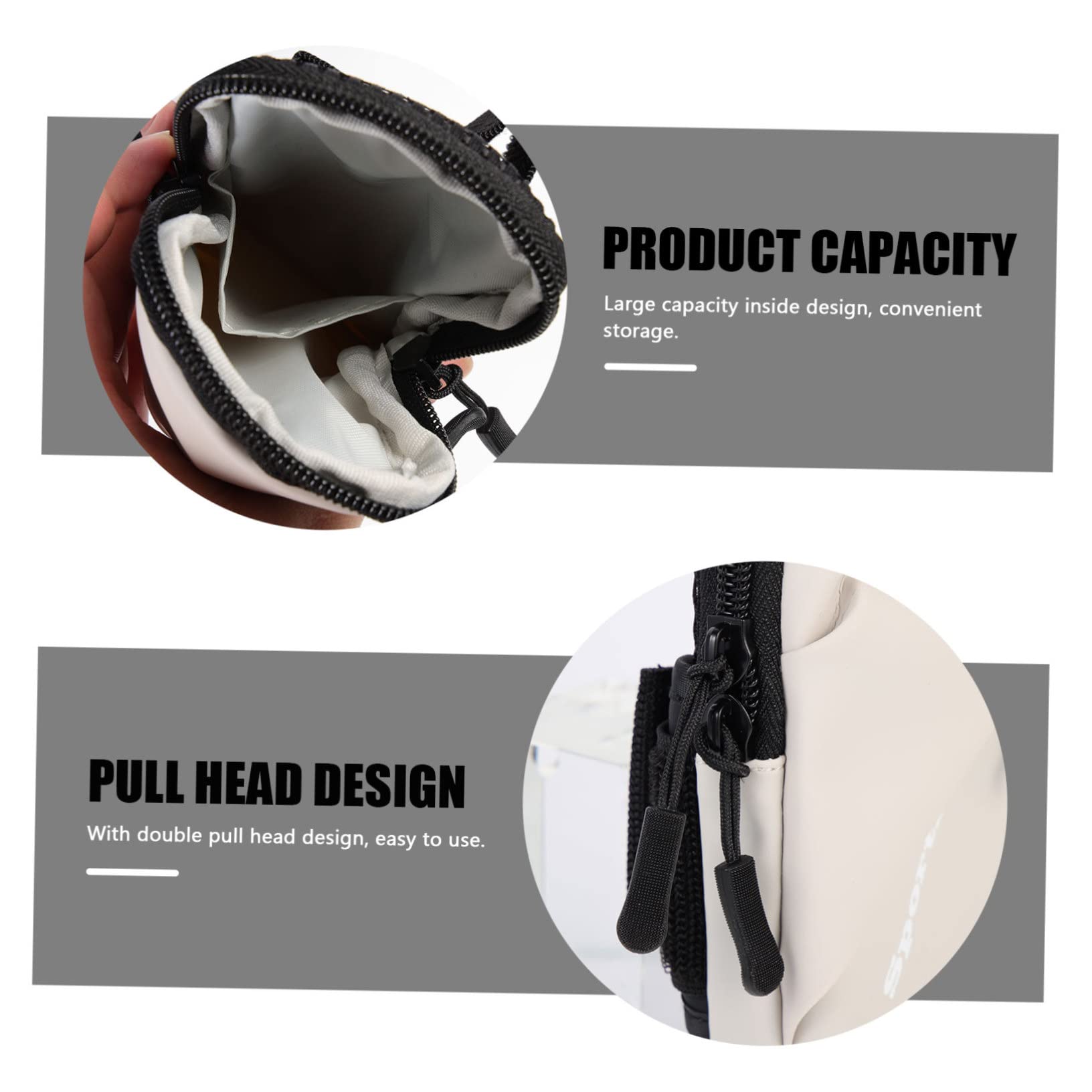 DOITOOL 4pezzi Fascia Telefono Per Braccio Pouch e Resistente Per Per e Grigio