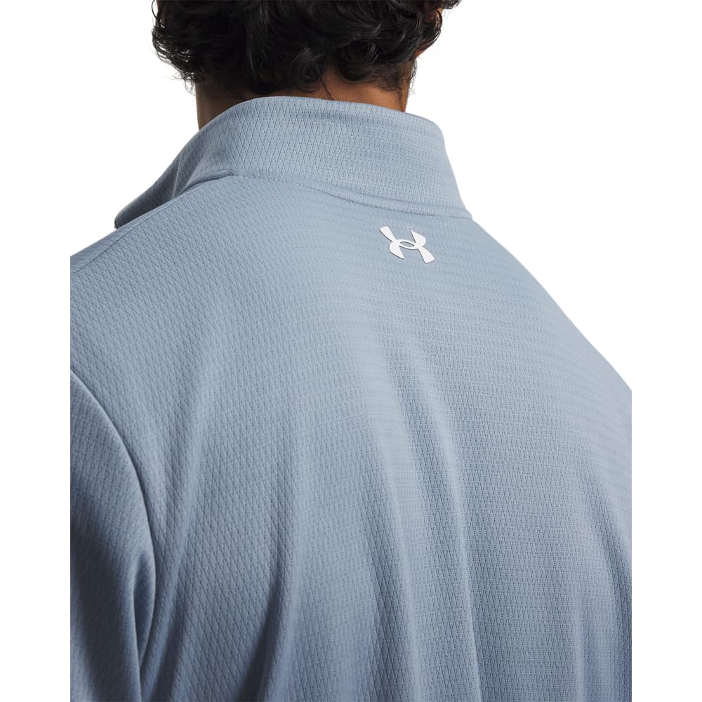 Under Armour Herren Golf Matchplay Zip Top, Blue