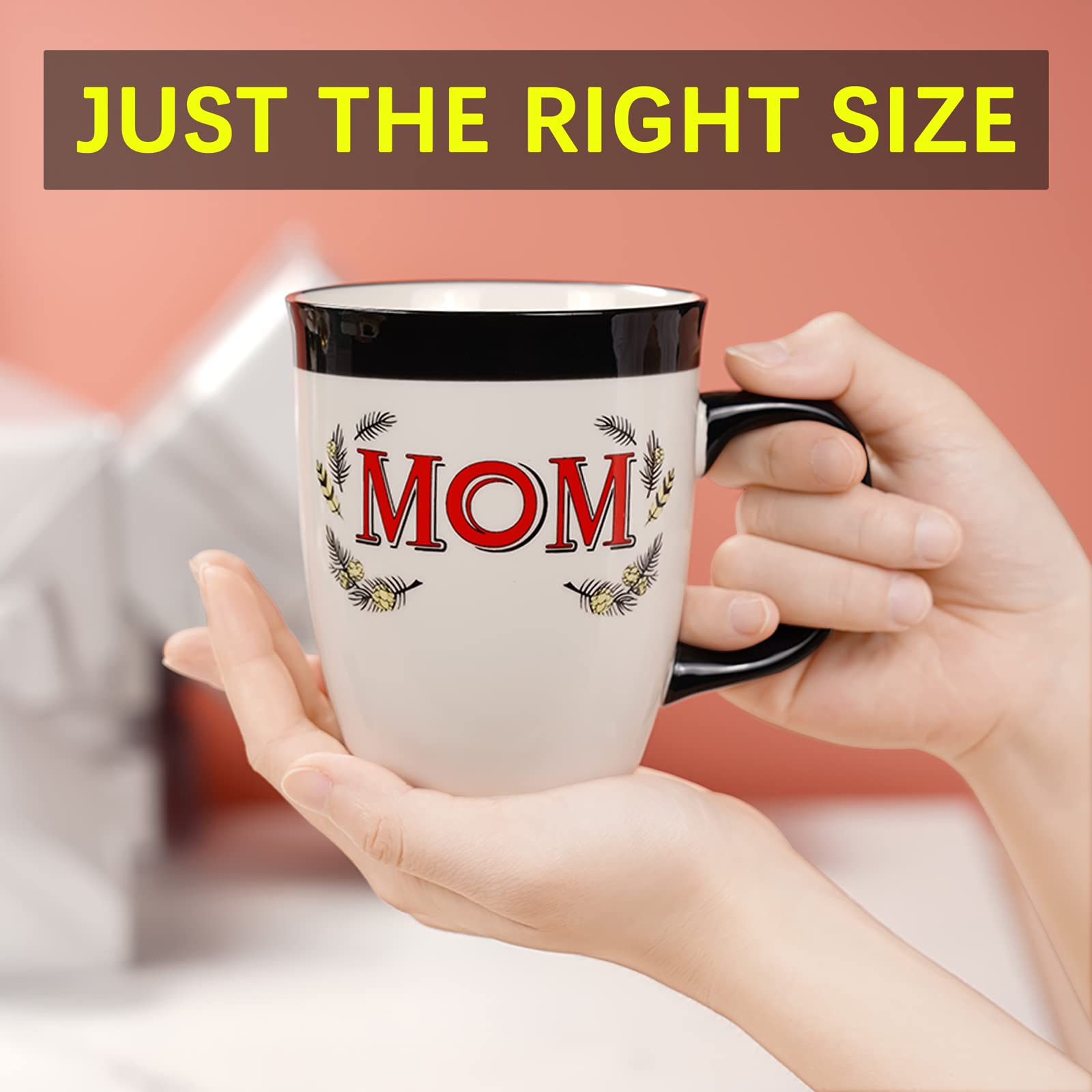 Amazon.com: Asmwo Funny Coffee Mug 16 Oz  Black Coffee Mugs Funny, Modern Ceramic  Mugs for gifts, Mothers Day Gifts for Wife : Home & Kitchen