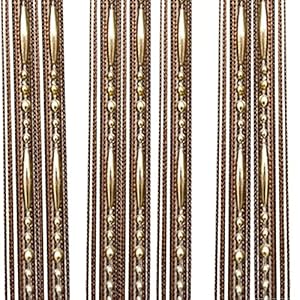 Gordijn met kralendraad Kettingmuurgordijn Balkongordijn Deurgordijn Vliegbescherming Draadgordijn Geschikte stijl…