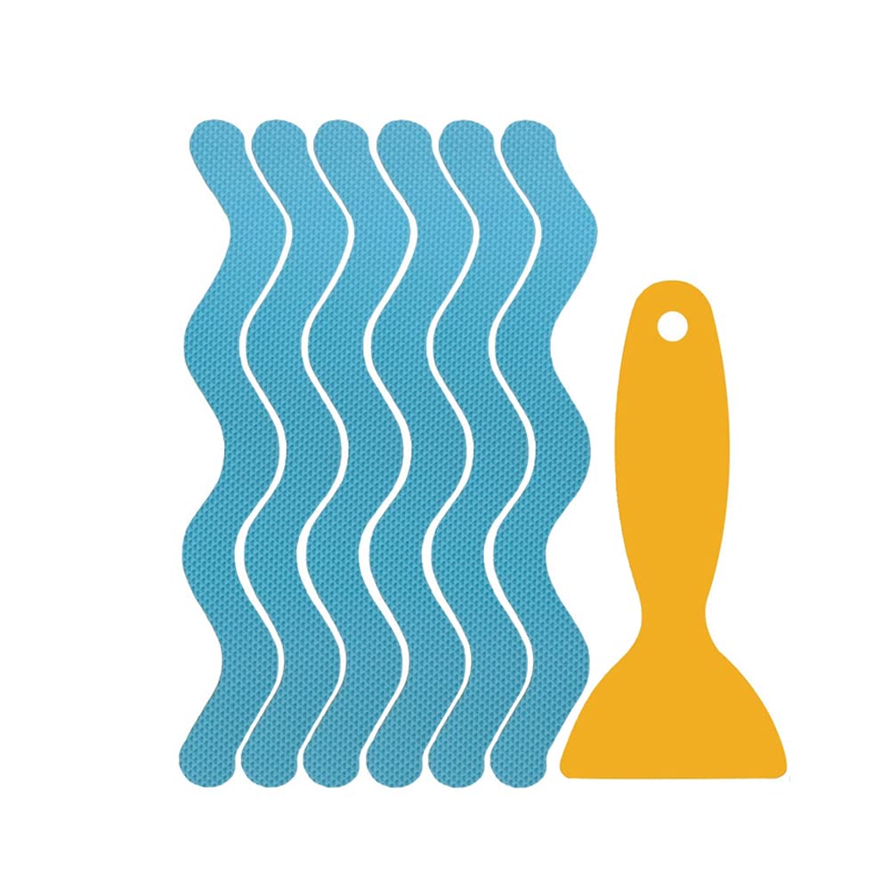 Autocollants De Douche Antidérapants, En Forme De S, Pour Baignoires