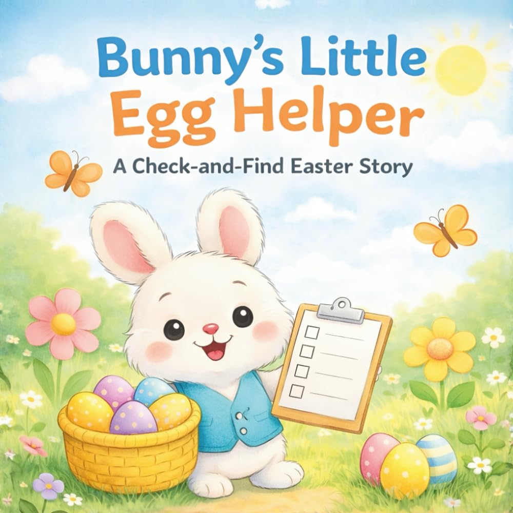 Bunny's Little Egg Helper: A Check-and-Find Easter Story (Basket Stuffers for Kids Ages 2-4)