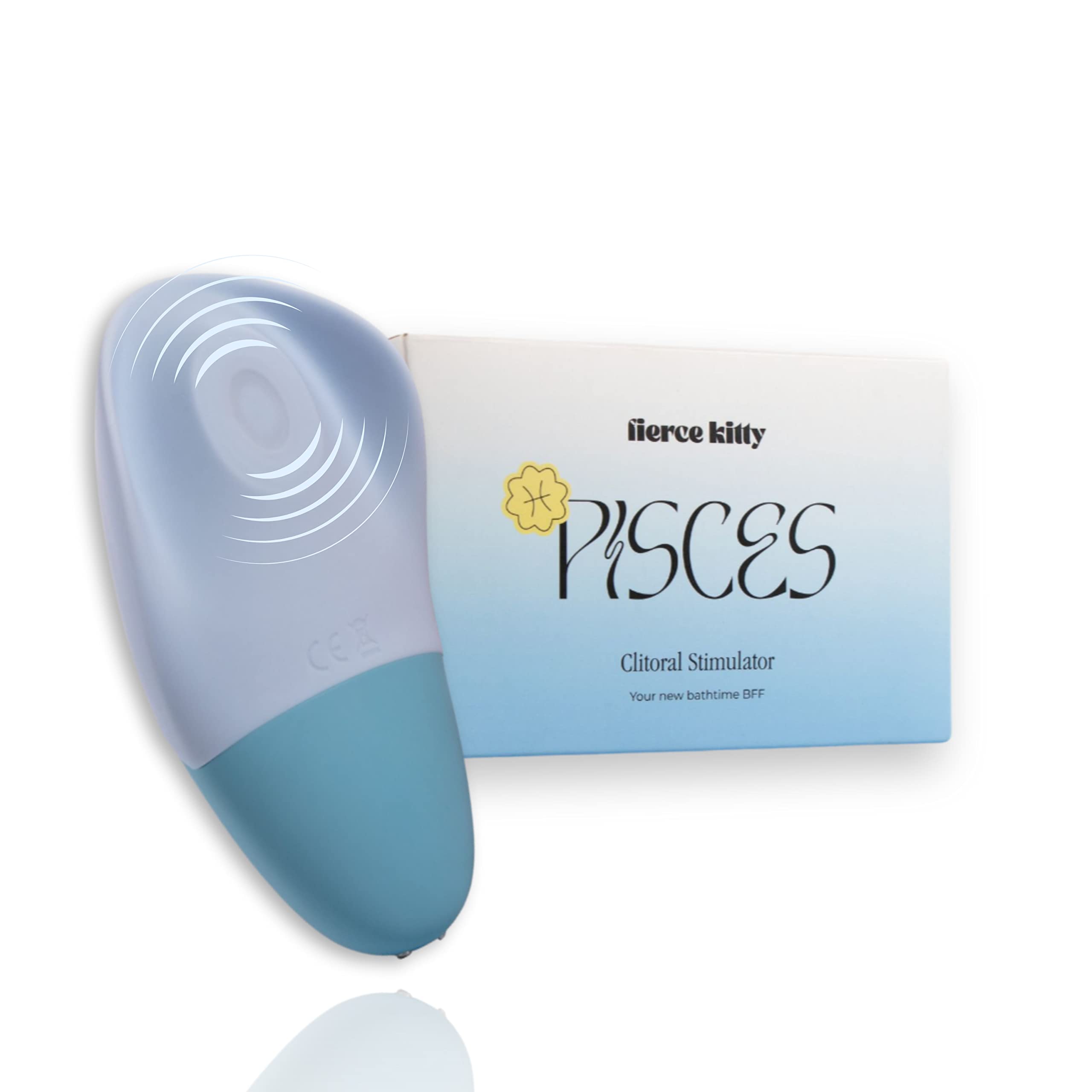 "Fierce Kitty Pisces stimolatore clitorideo – Vibratore impermeabile e ricaricabile per il clitoride per migliorare il piacere, perfetto per principianti e utenti esperti