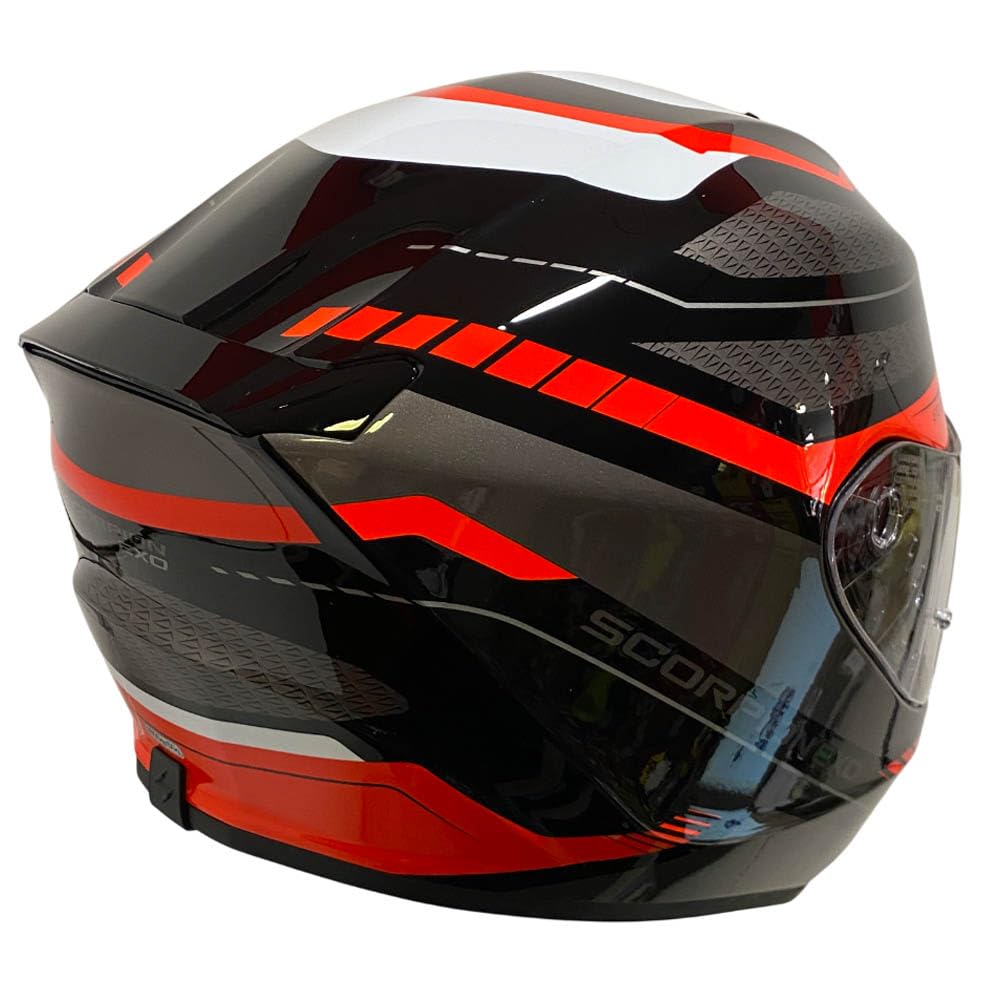 Scorpion Exo-391 Neo Rojo | Casco de Moto Integral Unisex Hombre y Mujer Homologado ECE 22.06