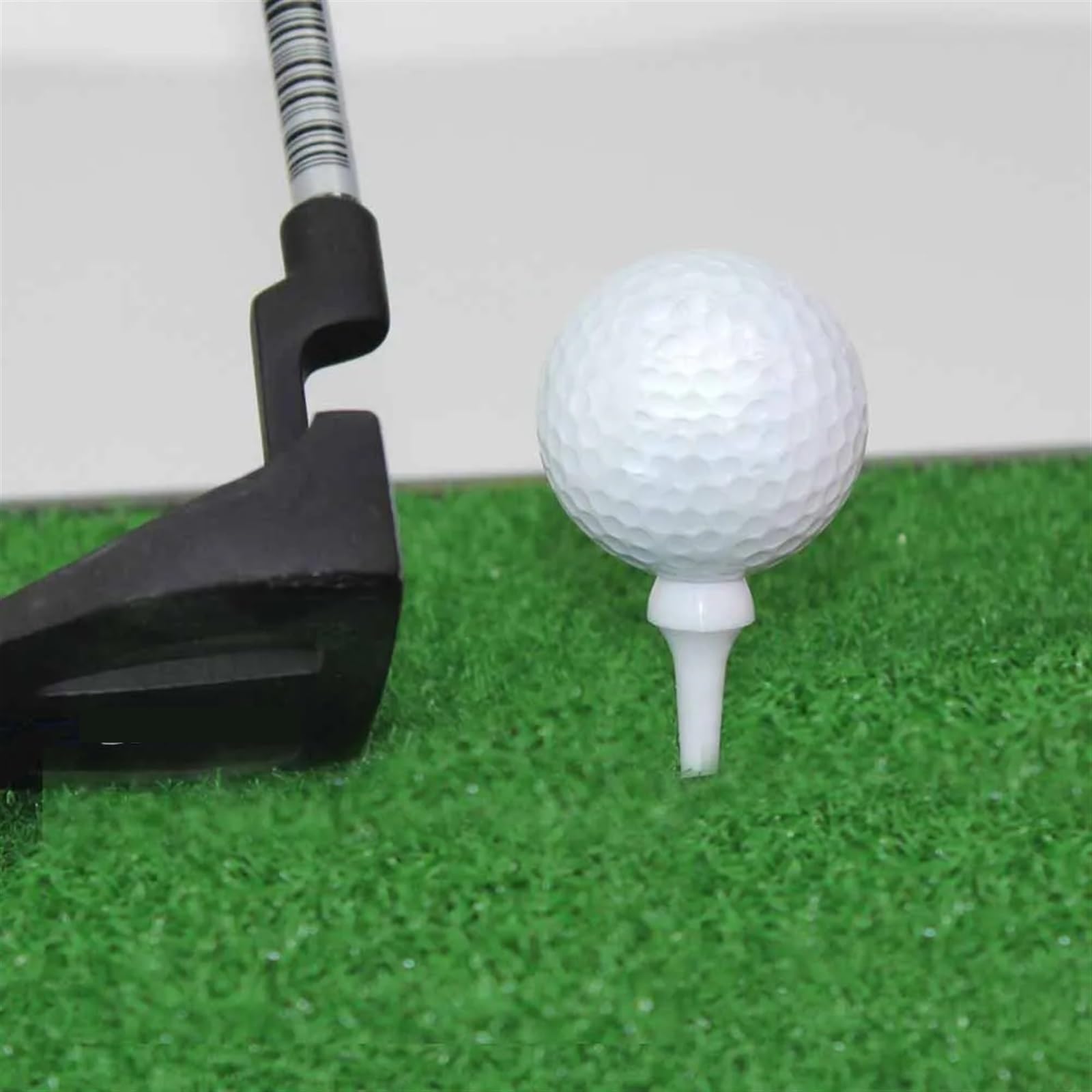 Golf Tee 50 Teile/Satz Golf-Tee Ball Nagel Golf Weiß Kunststoff Tees Set Golf Ball Nägel Training Aids Bälle Standing Sticks FüR Einen Idealen Abschlag