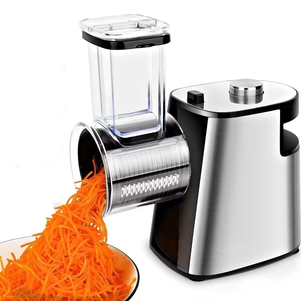 OLSKFUH Electric Vegetable Graters, Professional Salad Maker, Kitchen Shredder, For Cheeses, Shredded Carrots Cabbage And Nuts For Home Kitchen Use,