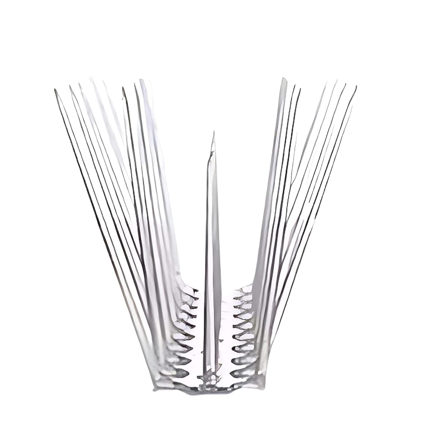 Elysian Polycarbonate Bird Spikes - Pigeon Control Weather Resistant Anti Bird Plastic Spikes for AC Balcony Railing Window Home Protection from Pigeon Monkey Crow Kabootar Transparent – 1Pc-image-41