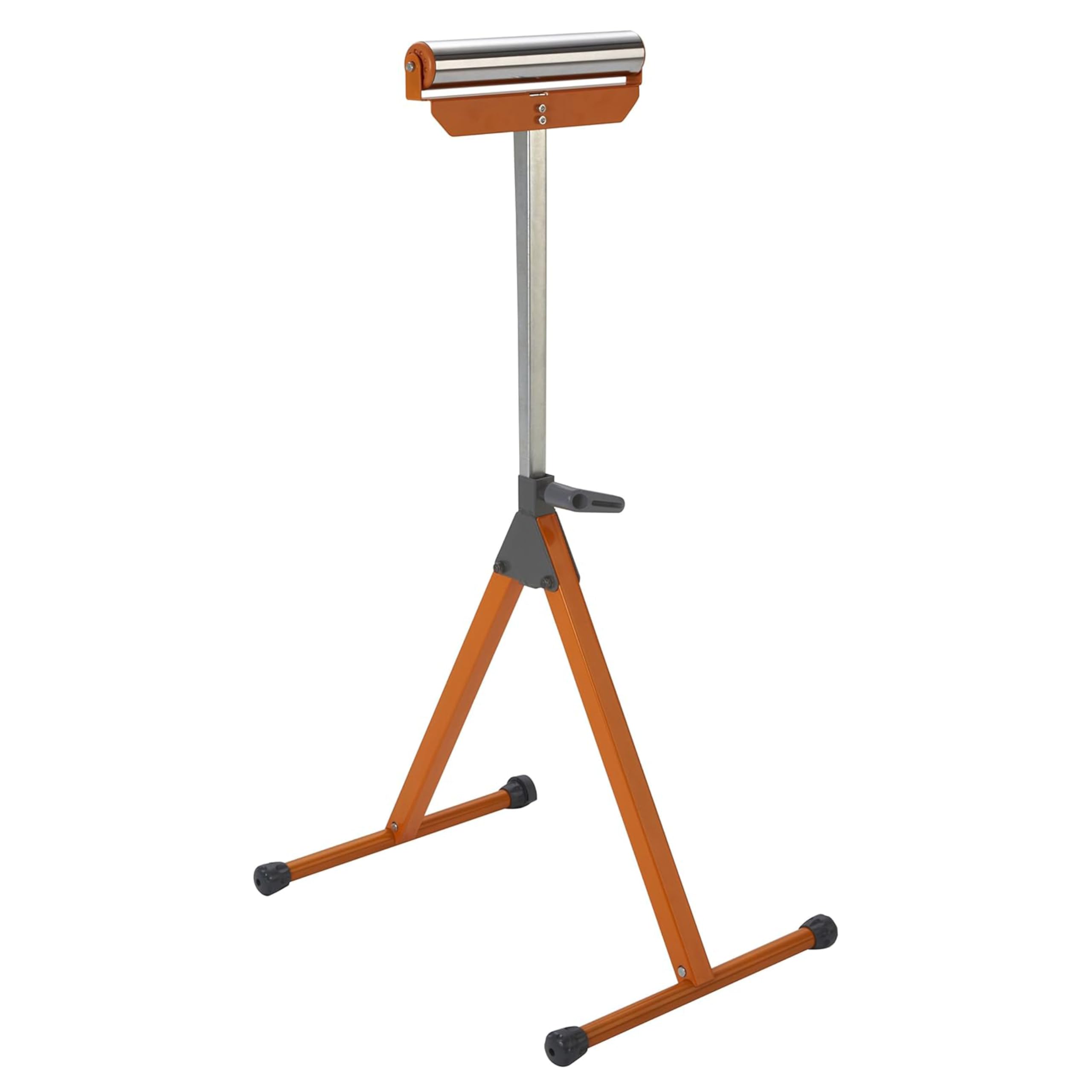 'Bora Portamate PM-5090 Adjustable Pedestal Feed Roller Support with 11-1/4'' Ball Bearing Steel Roller'