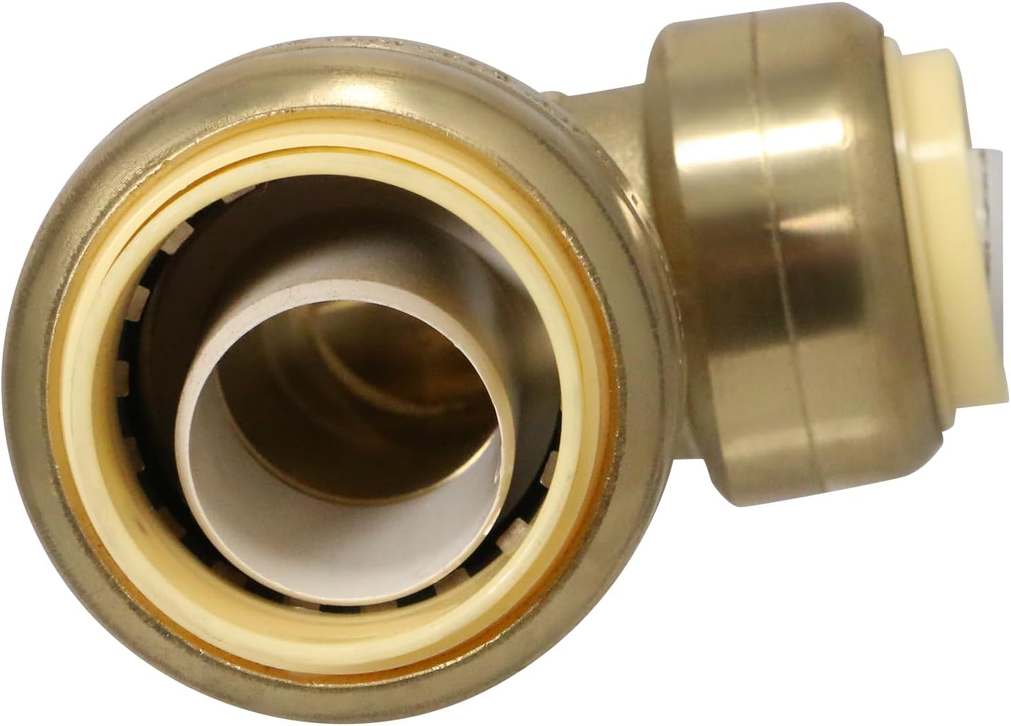 XFITTING Push-Fit Reducing Elbow, 1 Inch x 3/4 Inch Push Fit Reducing Elbow