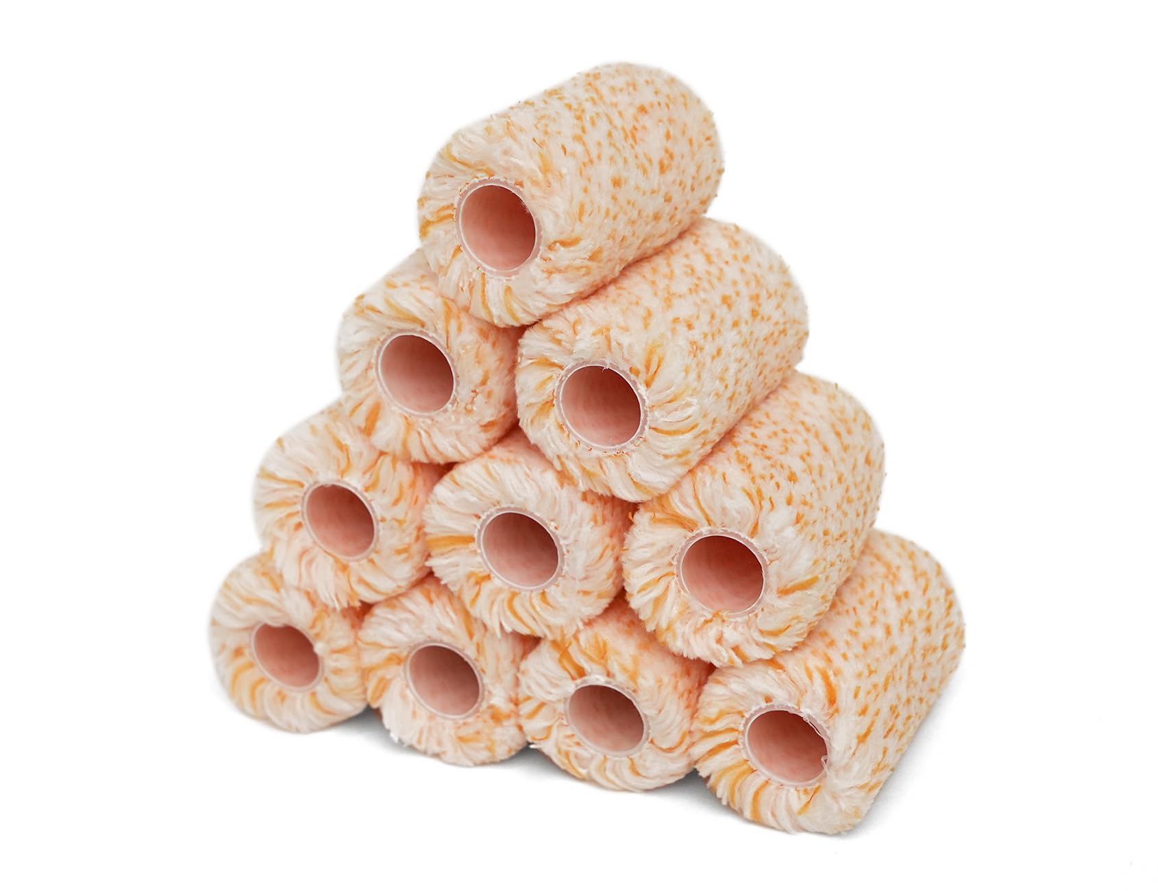 Rollingdog 2" Paint Roller Sleeves 2” Mini Roller Covers - Microfiber Jumbo Mini Roller, Use With 3/4" Diameter Jumbo Mini Roller Cages(Pack Of 10)