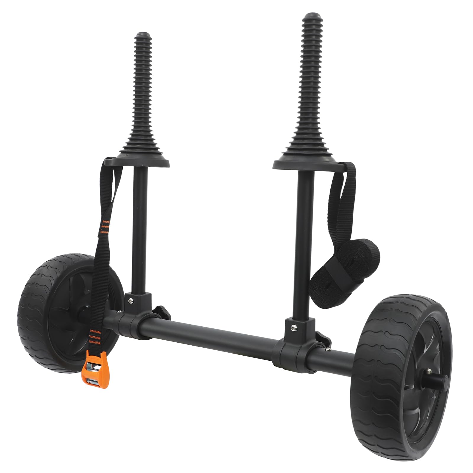 Aluminum Detachable Kayak Cart, Portable and Durable Canoe Carrier Trolley for Kayak Transport, Outdoor Use Foldable Design Ideal for Recreational Kayakers and Paddlers