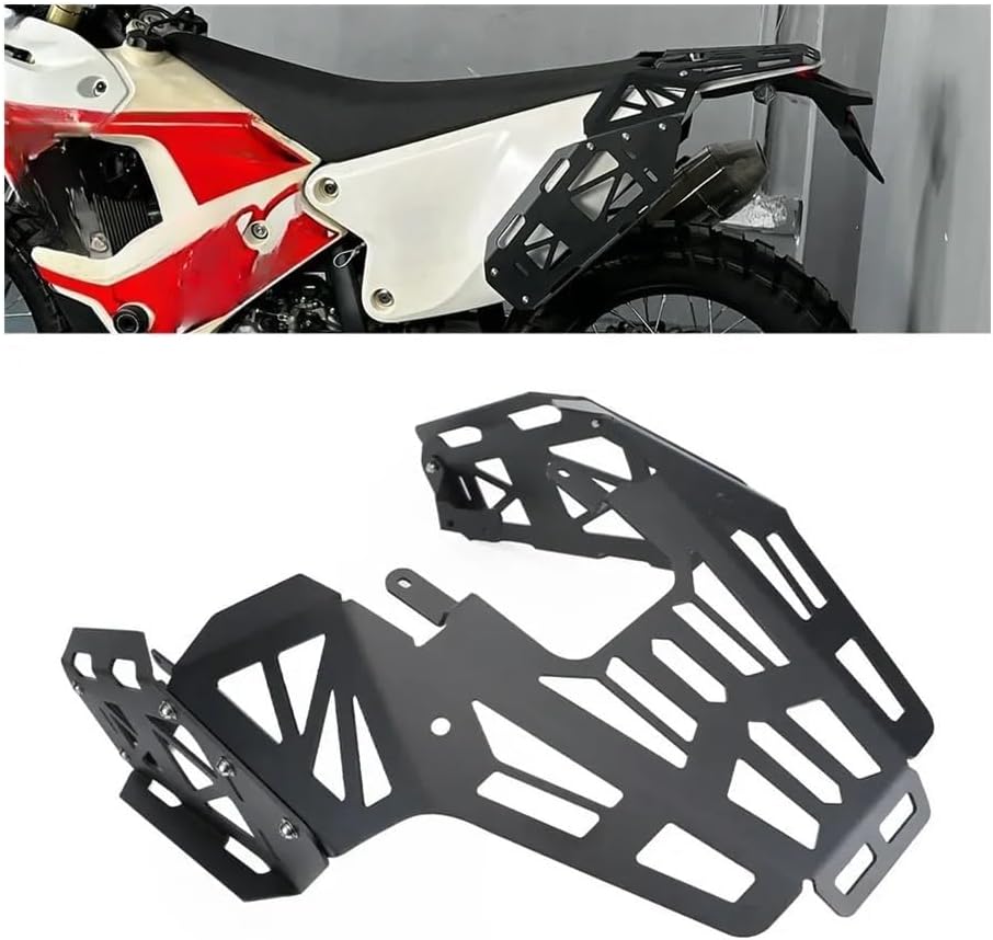 Luggage Bracket Rear for Kove 450 for Rally 2024 Side Box Mounting Bracket Saddlebag Luggage Rack Support Carrier Shelf Holder,Black