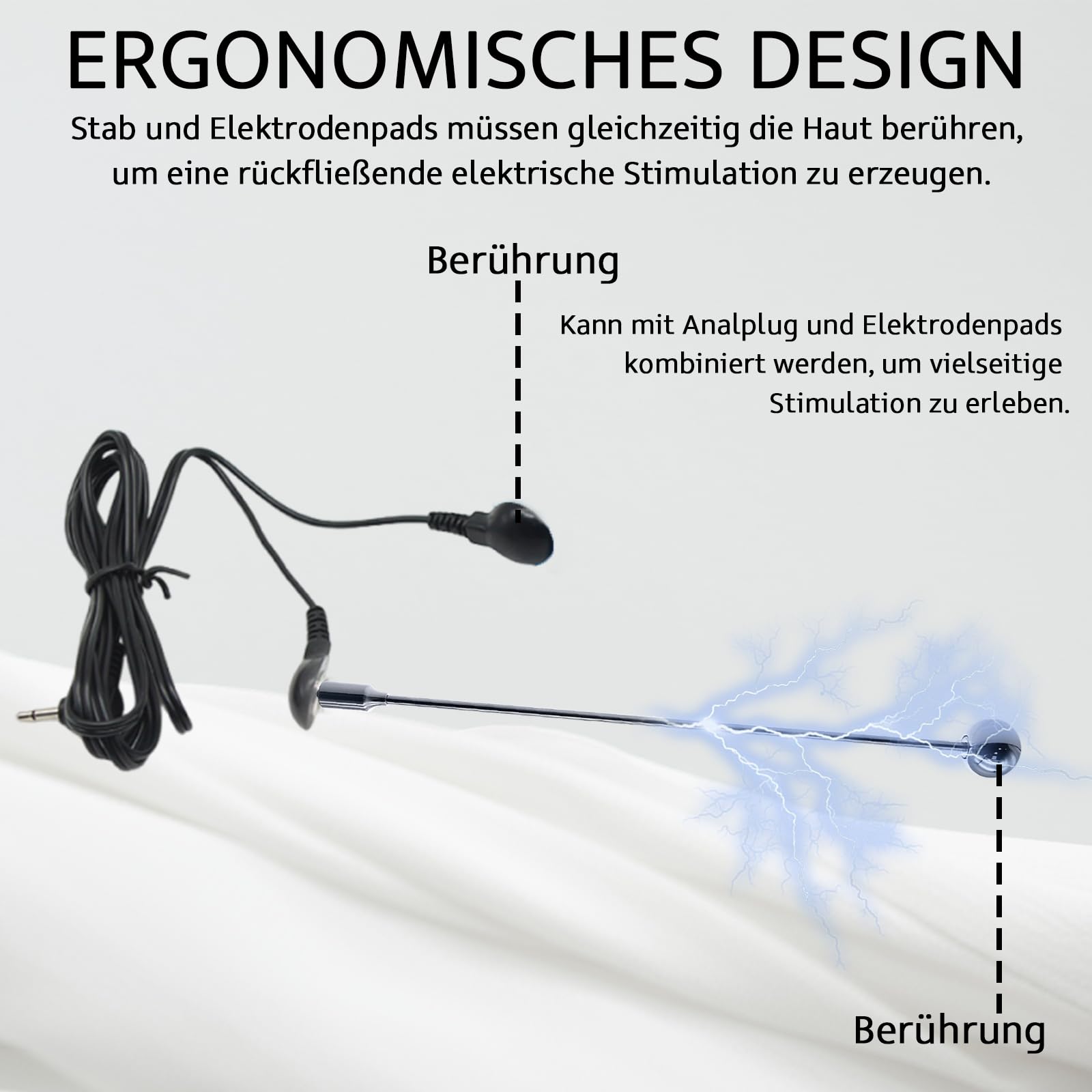BDSM Penisring mit Fernbedienung Hodenring für Männer mit einstellbarer Lederbindung Vibration