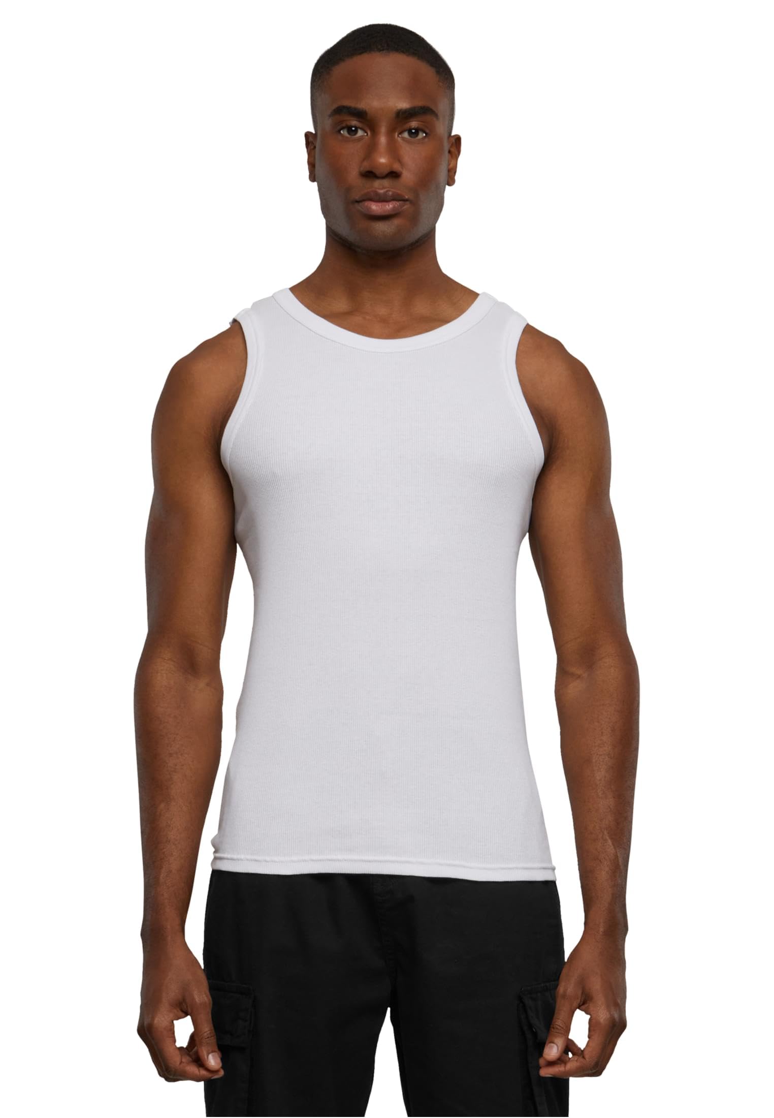 Urban Classics Men's Blanc Tank Top Urban Classic Basic