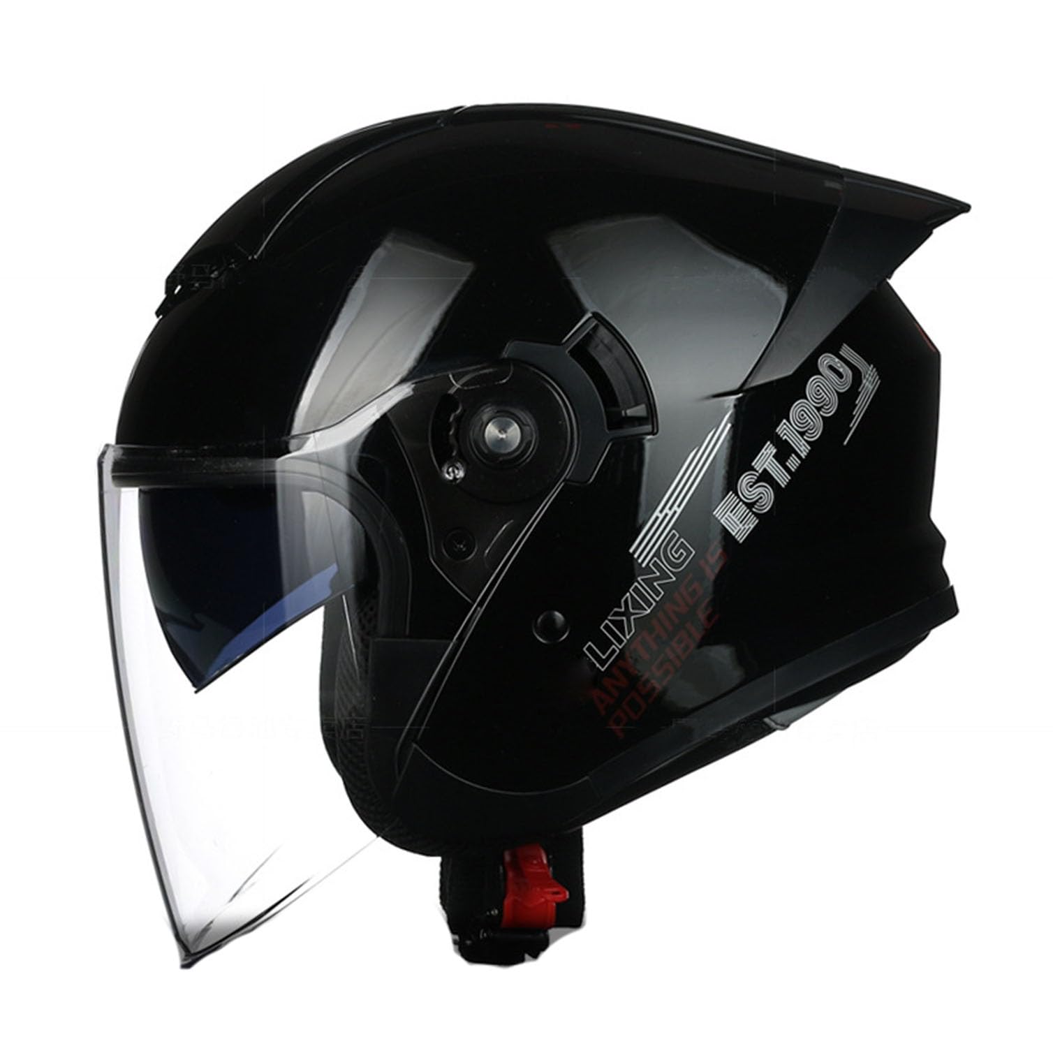 Casquette de crâne moto style allemand pour trajets urbains en scooter