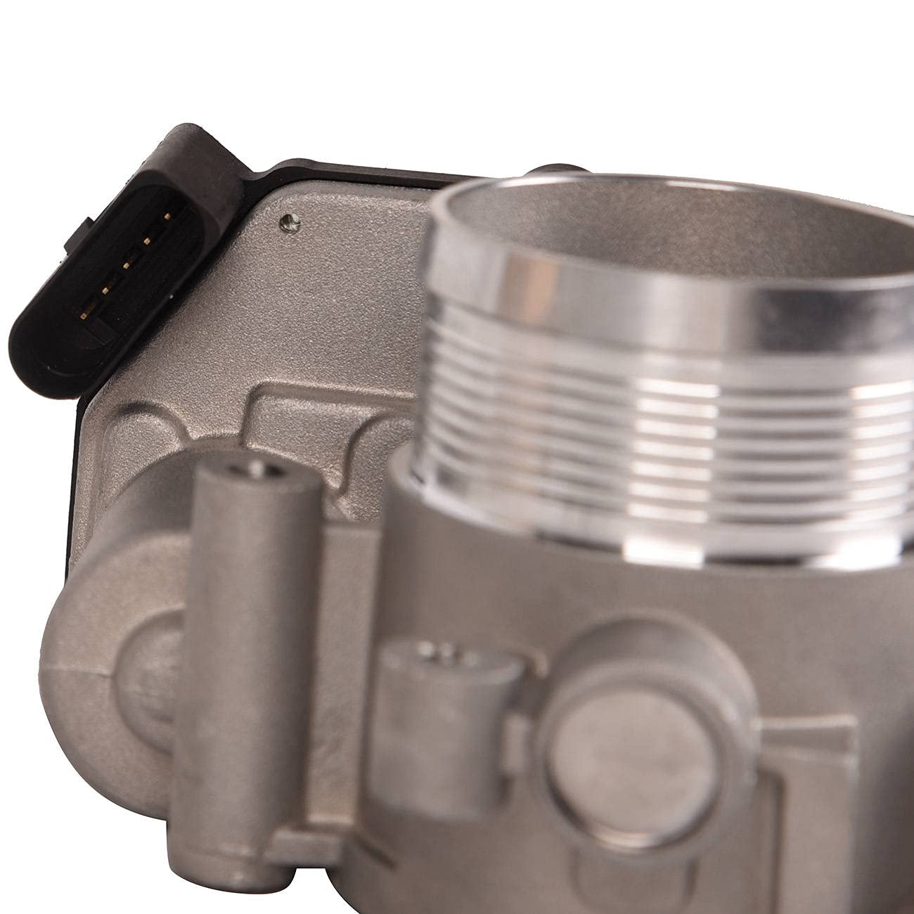 Bapmic Steuerklappe, Luftversorgung Drosselklappenstutzen Drosselklappe 03L128063 Ersatz für A-udi A3 A4 V-W Passat 2.0 TDI