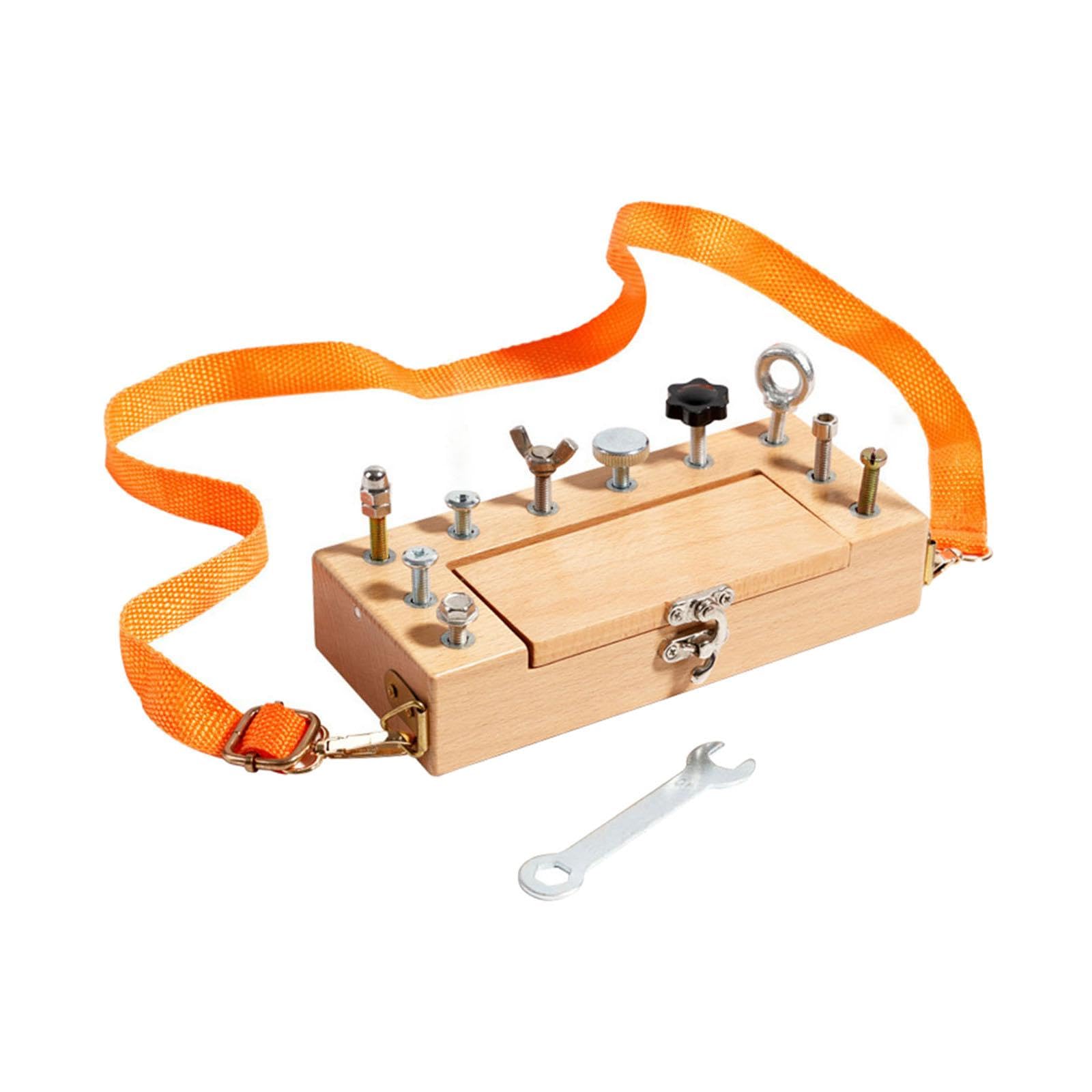 Set di Attrezzi Giocattolo con Tracolla, Pratico Strumento Didattico Realizzato in [Materiale Non Specificato], Set di Cacciaviti per [Articolo Non Sp